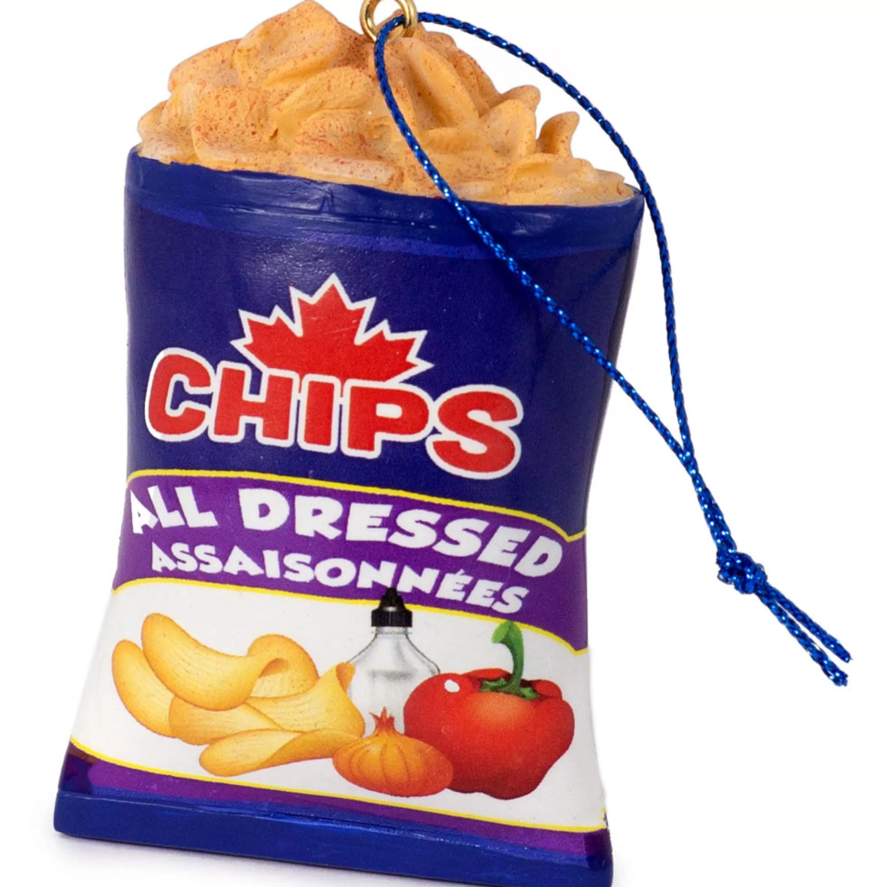 Main and Local All Dressed Chips Ornament