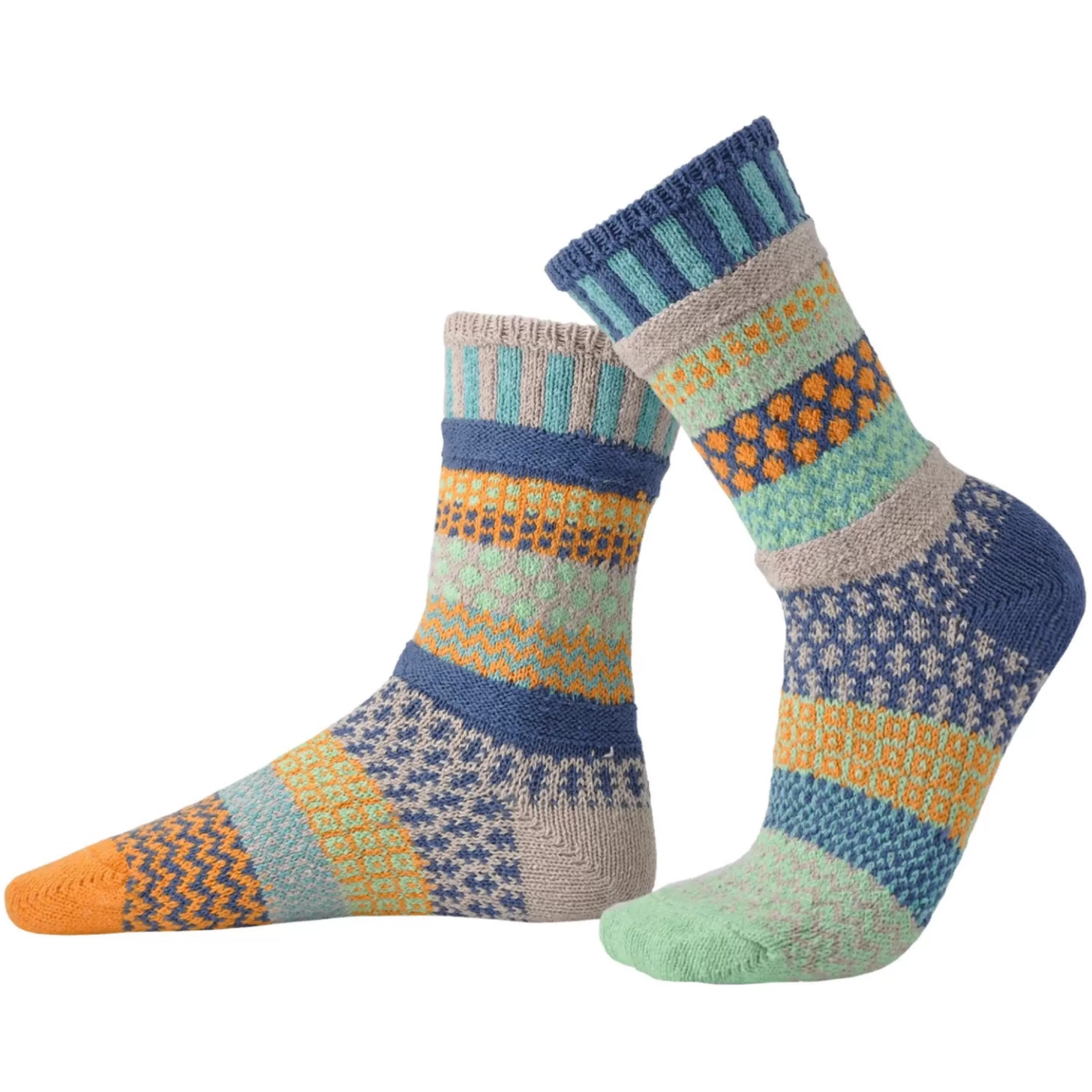 Best Sale Solmate Aloe Mismatched Crew Socks