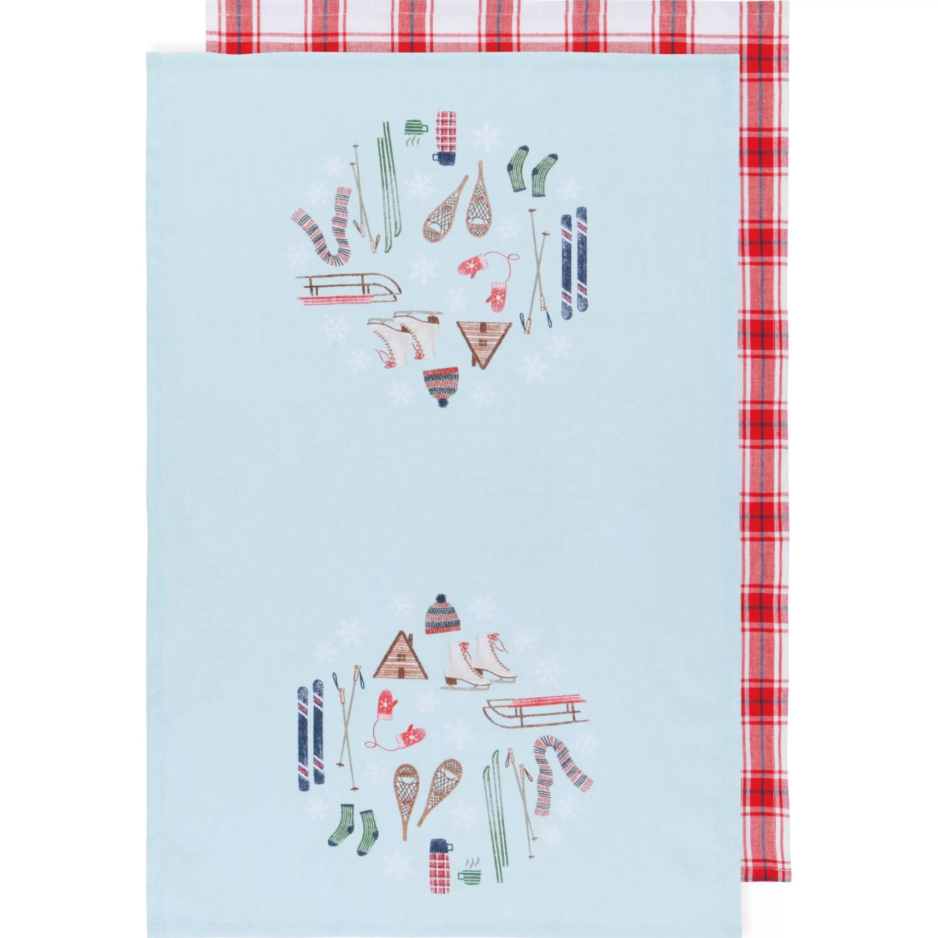 Danica Alpine Adventure Printed Dishtowels Set Of 2