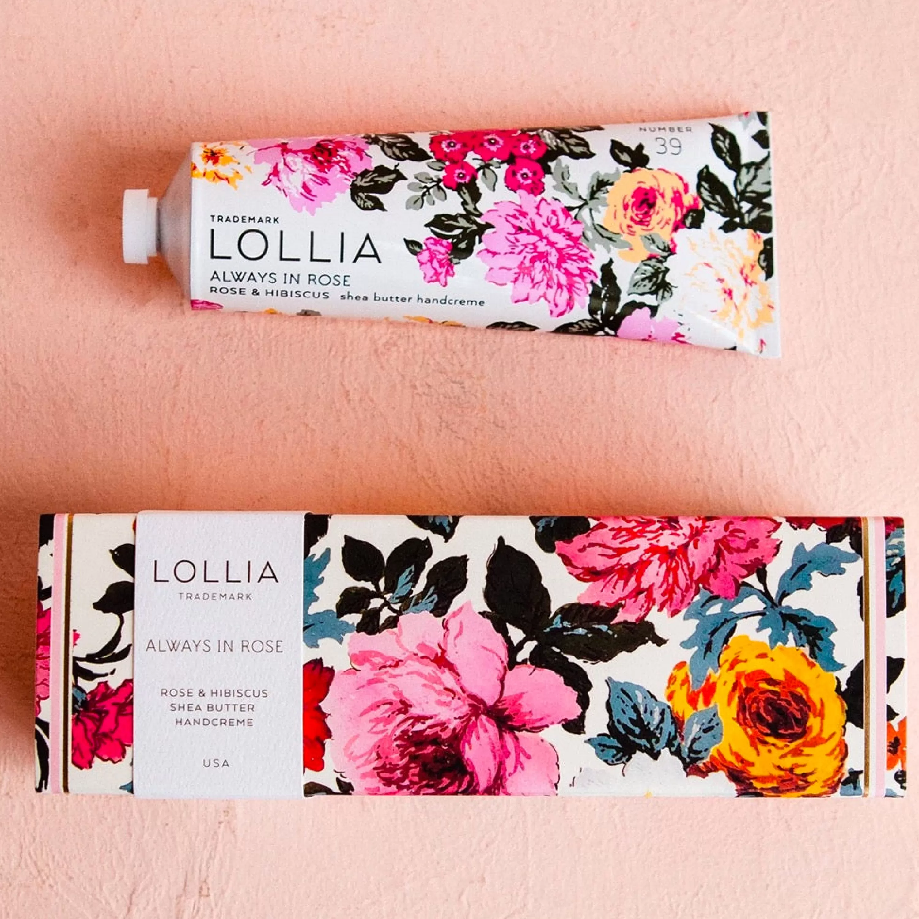 New Lollia Always In Rose Shea Butter Handcreme