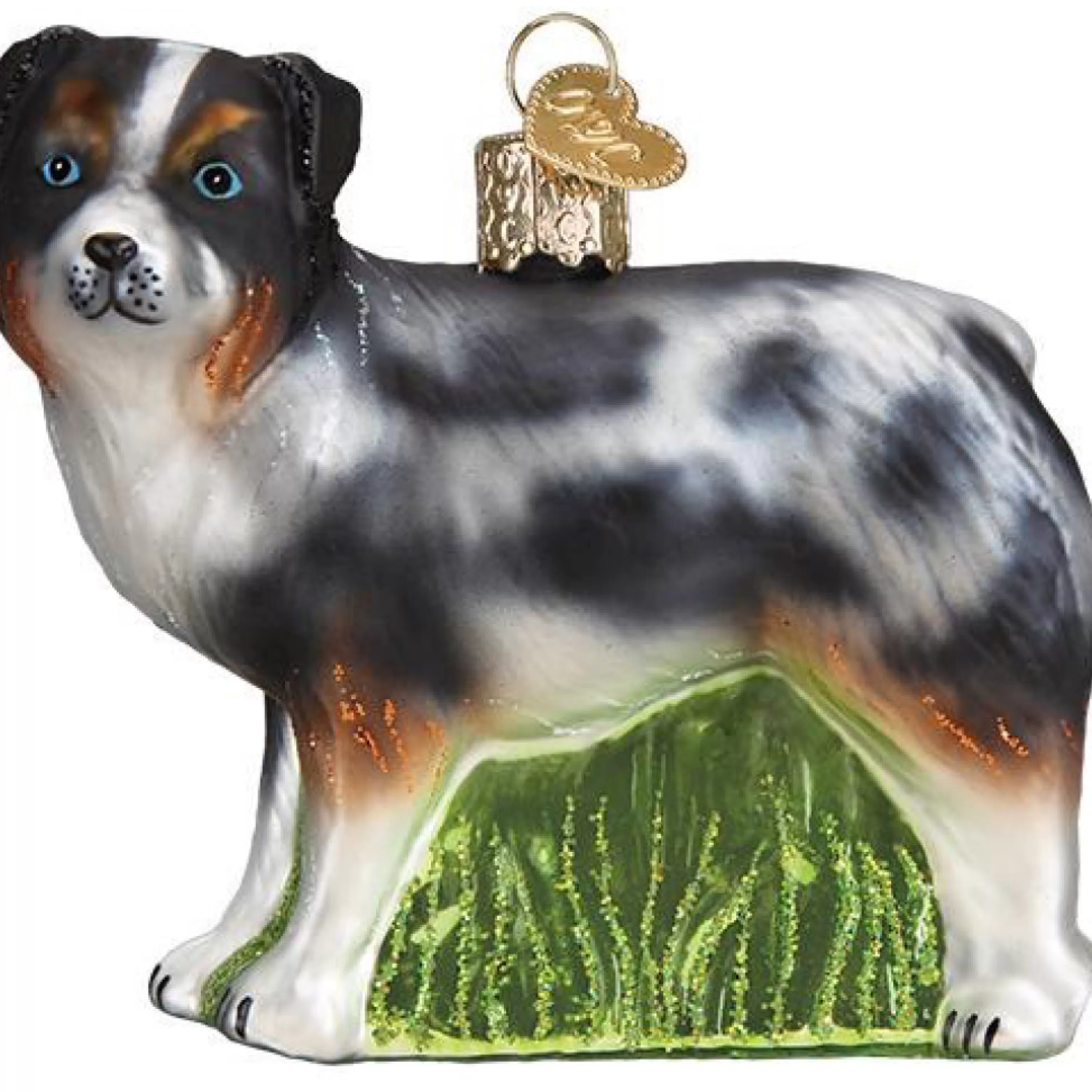 Old World Christmas Australian Shepherd Ornament