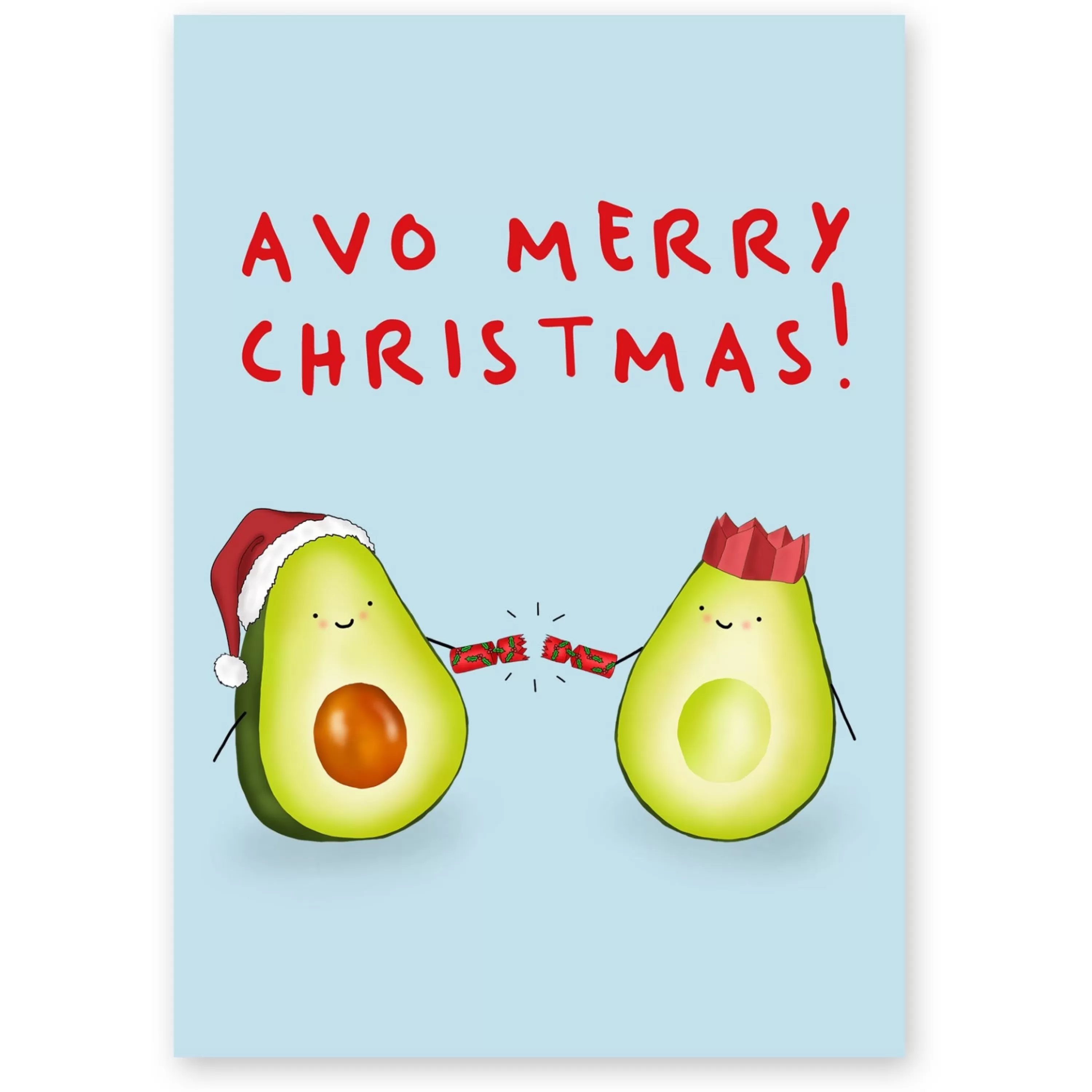 Central 23 Avocado Merry Christmas Card