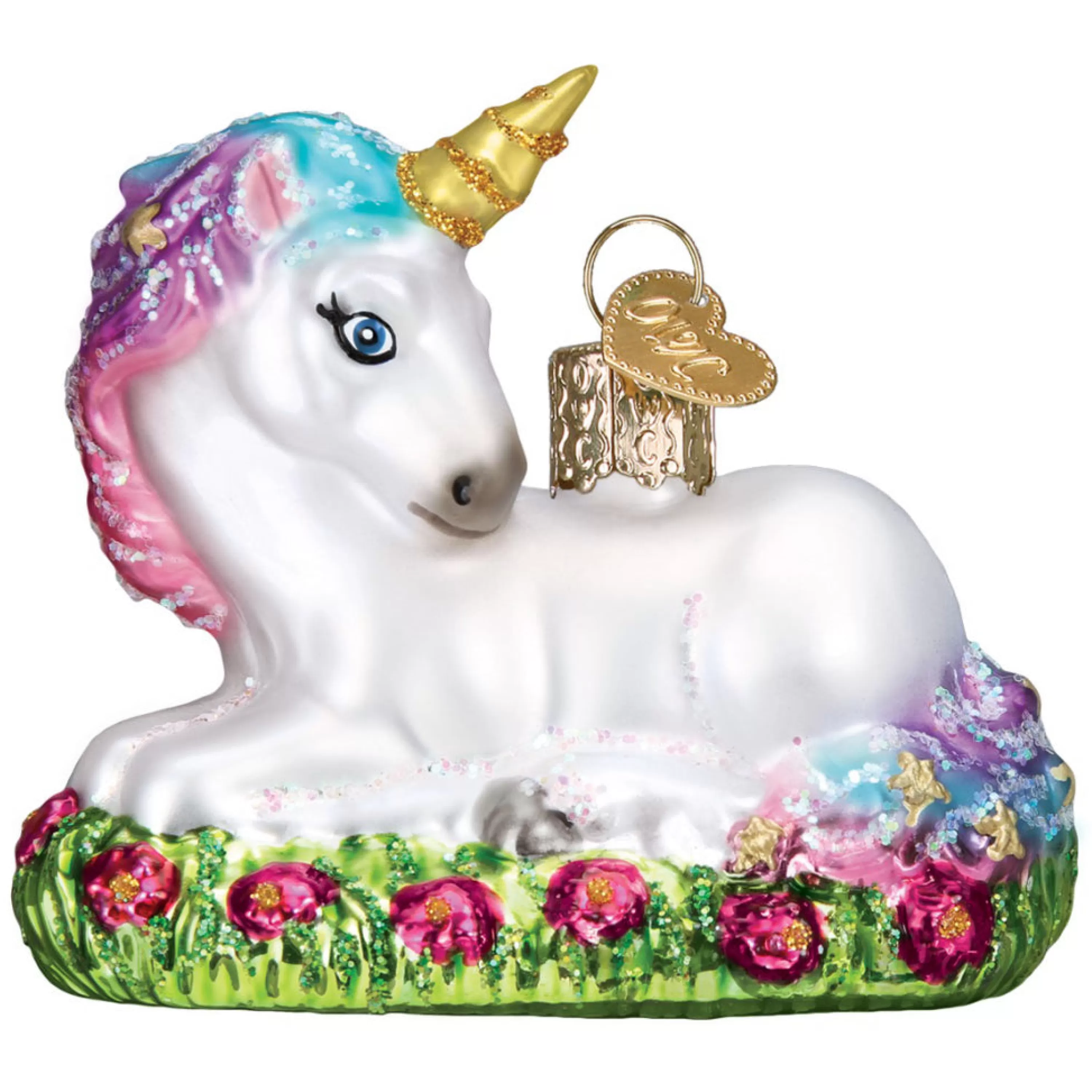 Old World Christmas Baby Unicorn Ornament