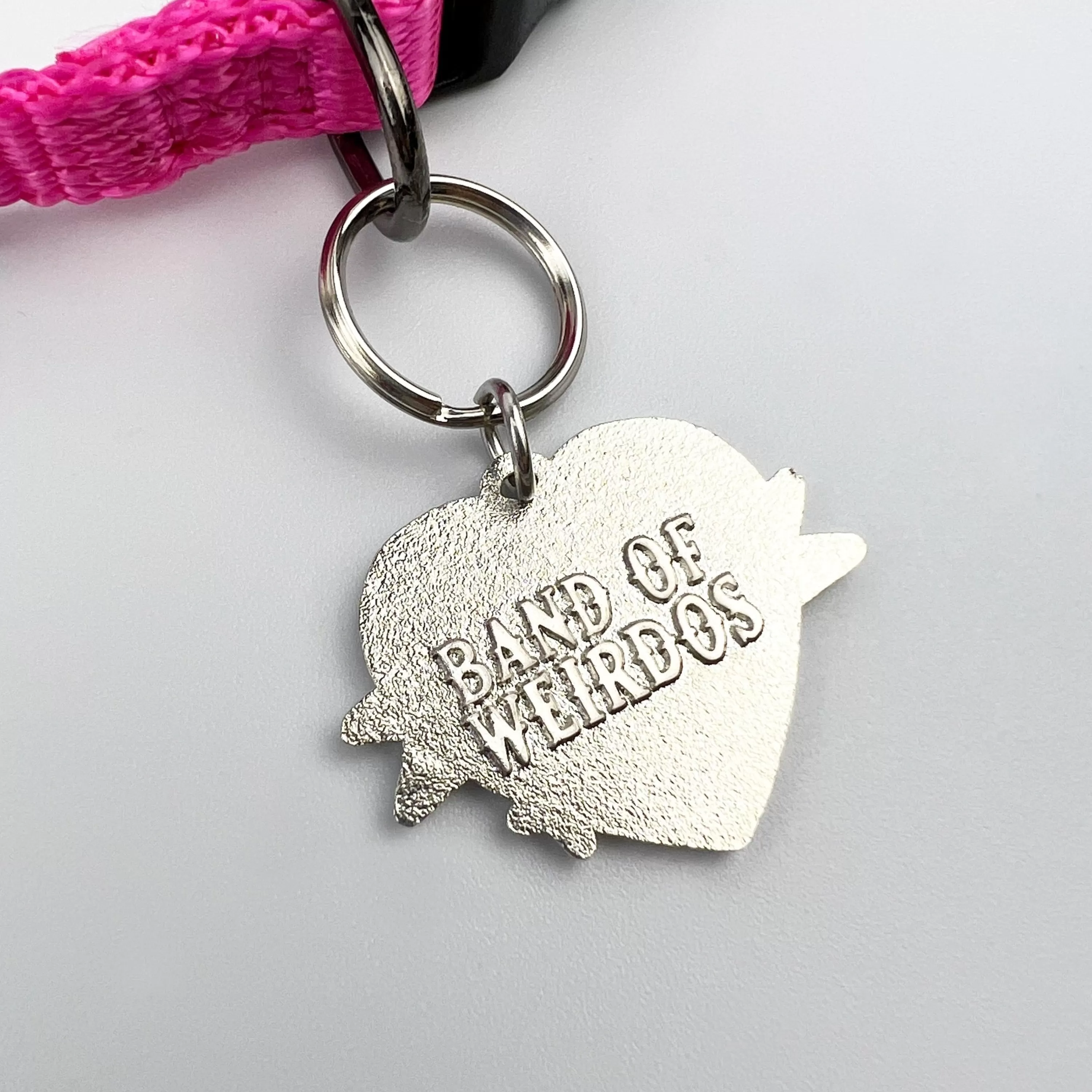 Sale Band of Weirdos Bad Bitch Pet Collar Tag