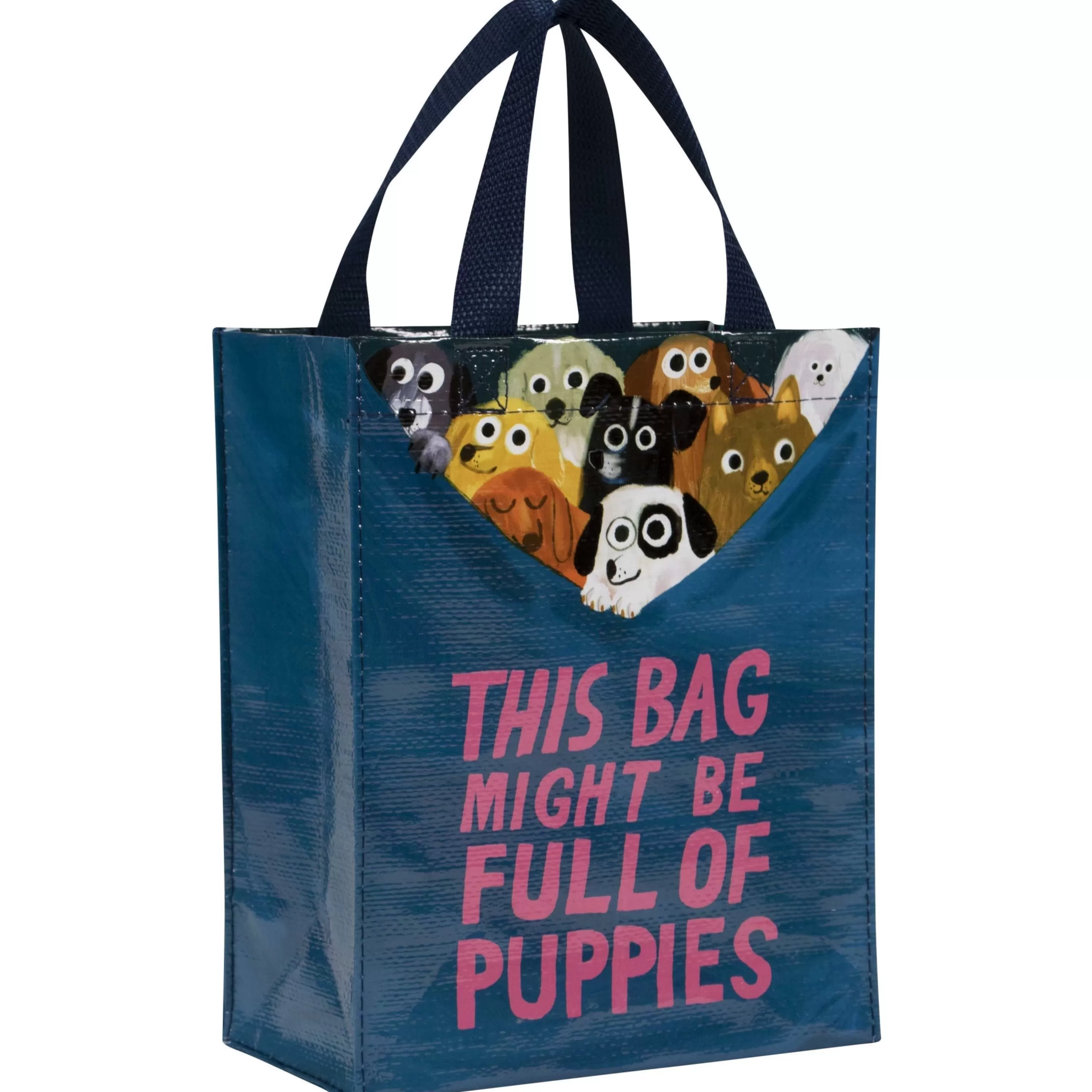 Shop Blue Q Bag Full Of Puppies Handy Tote