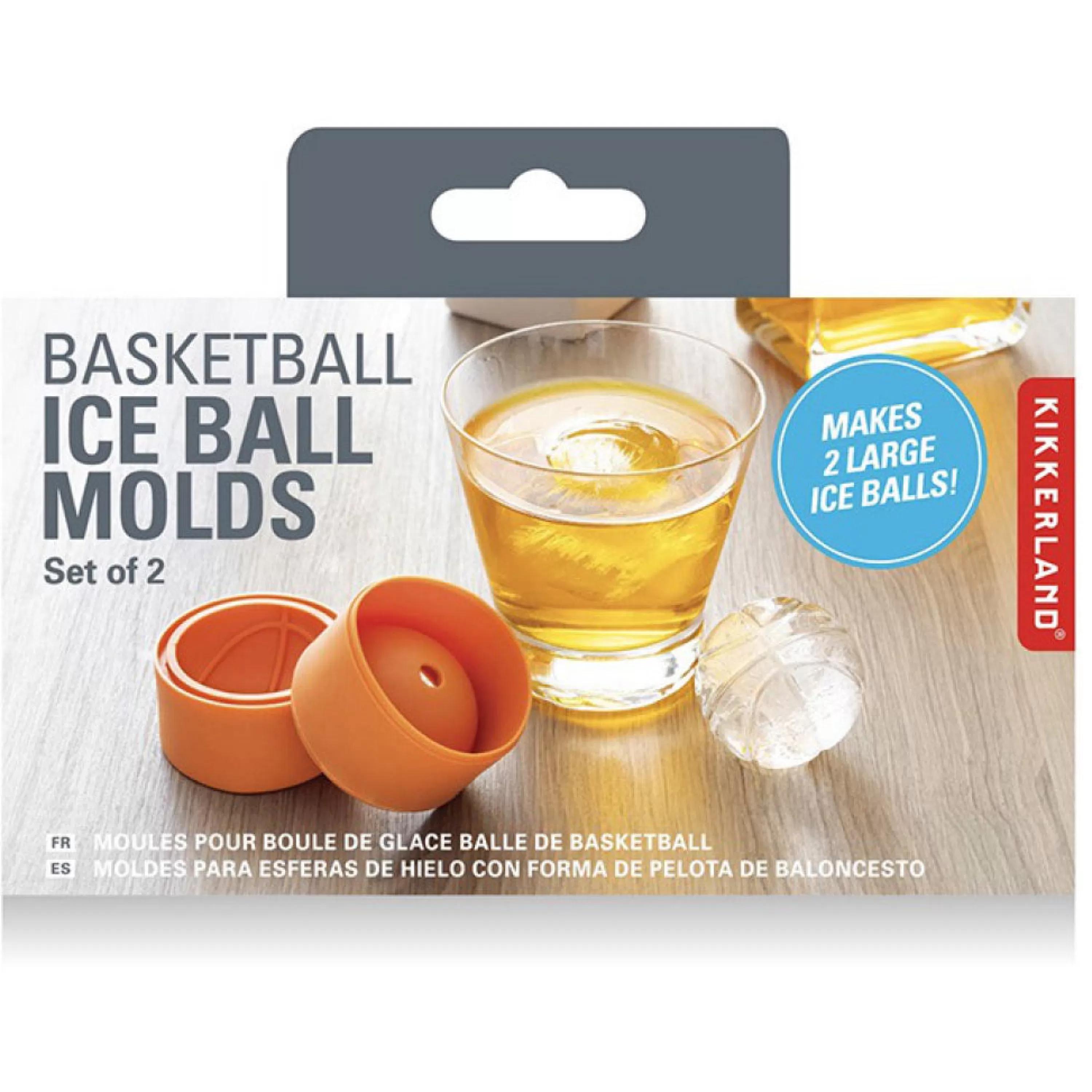 Best Sale Kikkerland Basketball Ball Ice Molds