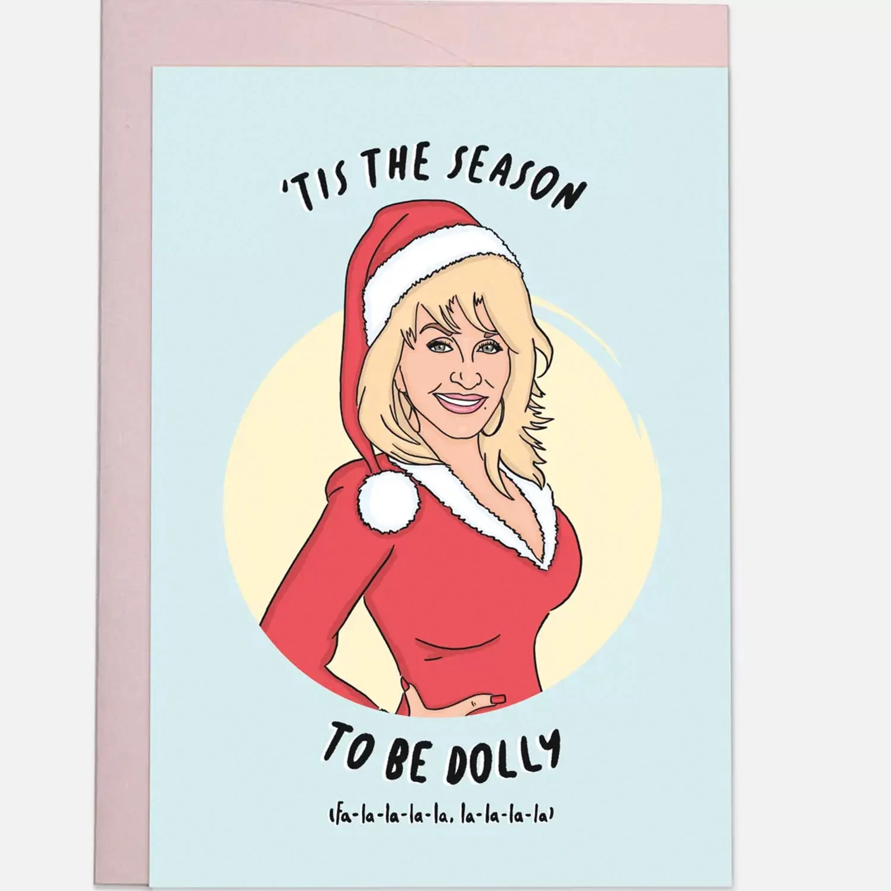 Kaart Blanche Be Dolly Christmas Card