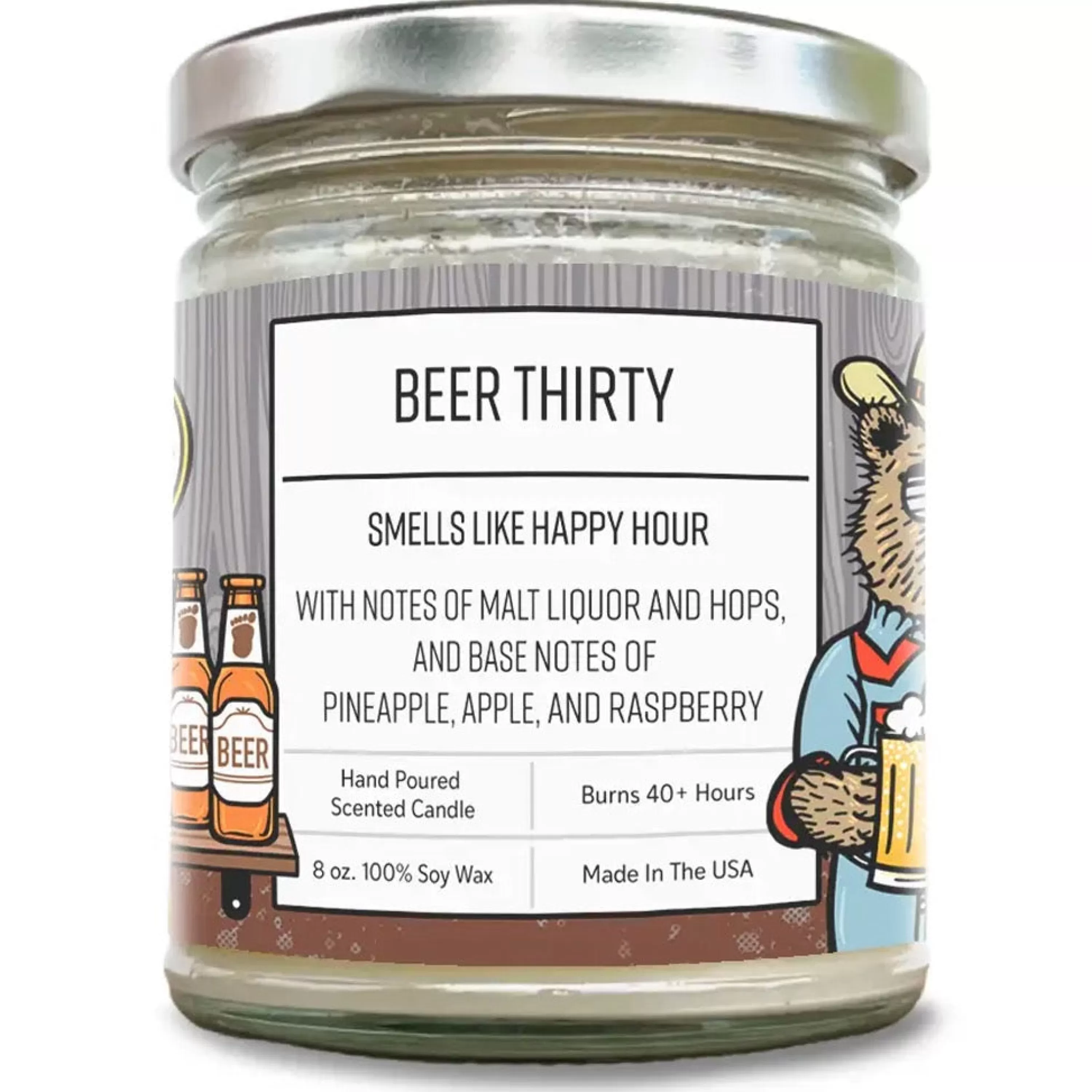 Shop Two Little Fruits Beer Thirty 8Oz Soy Candle