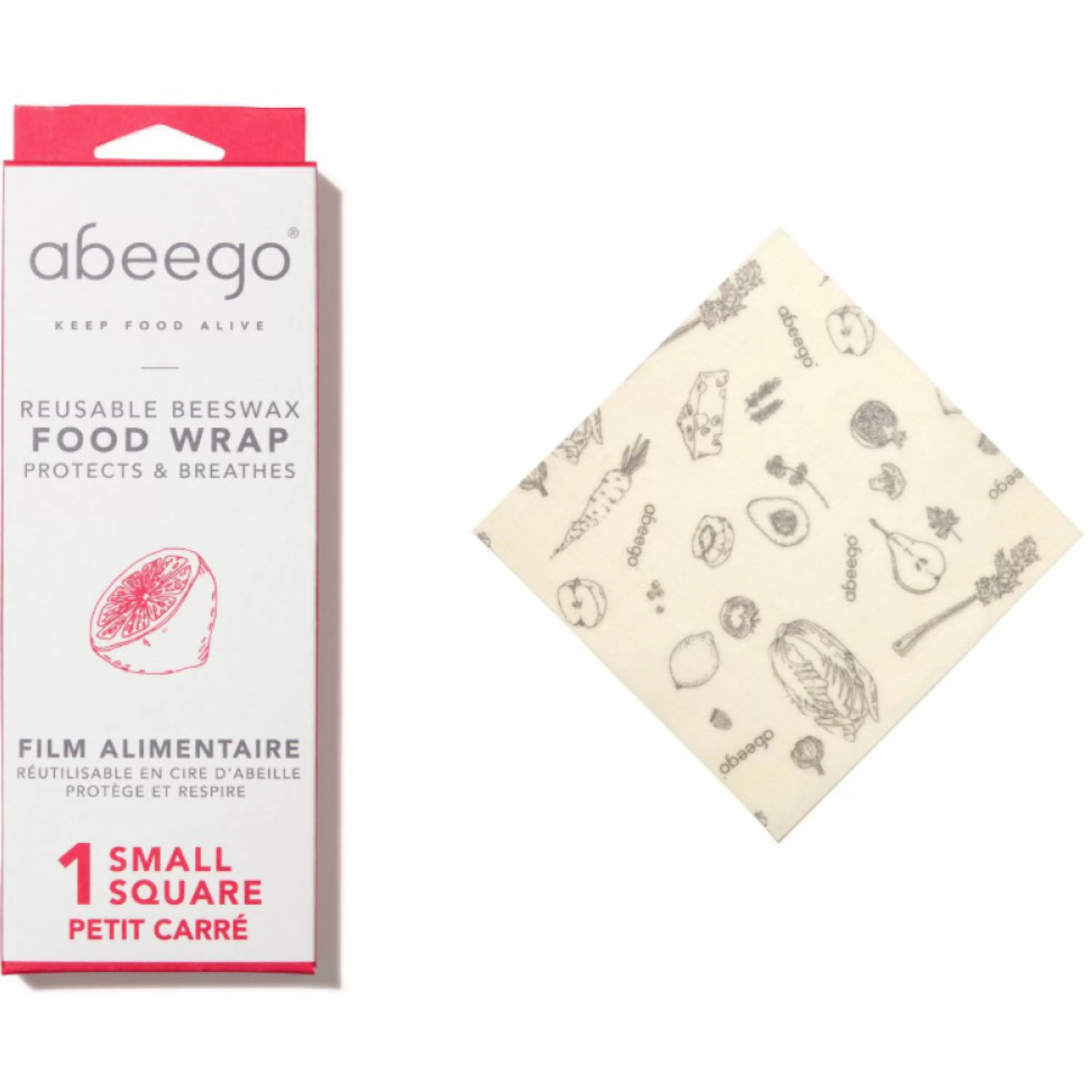 Online Abeego Beeswax Food Wrap 1 Small Square