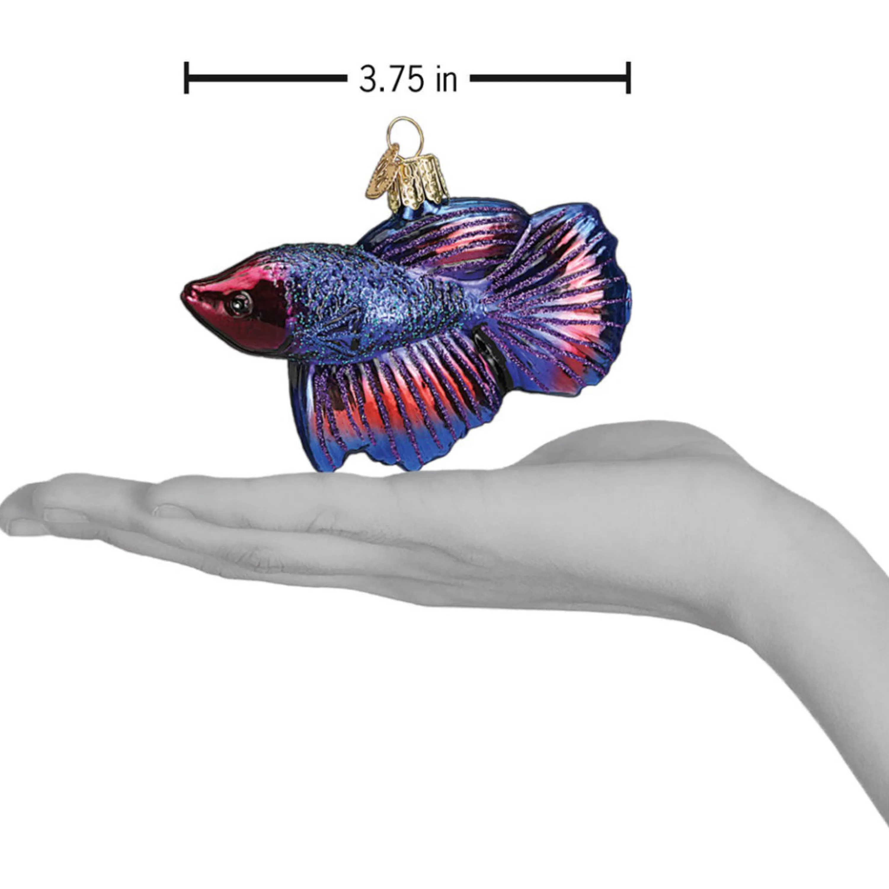 Old World Christmas Betta Fish Ornament