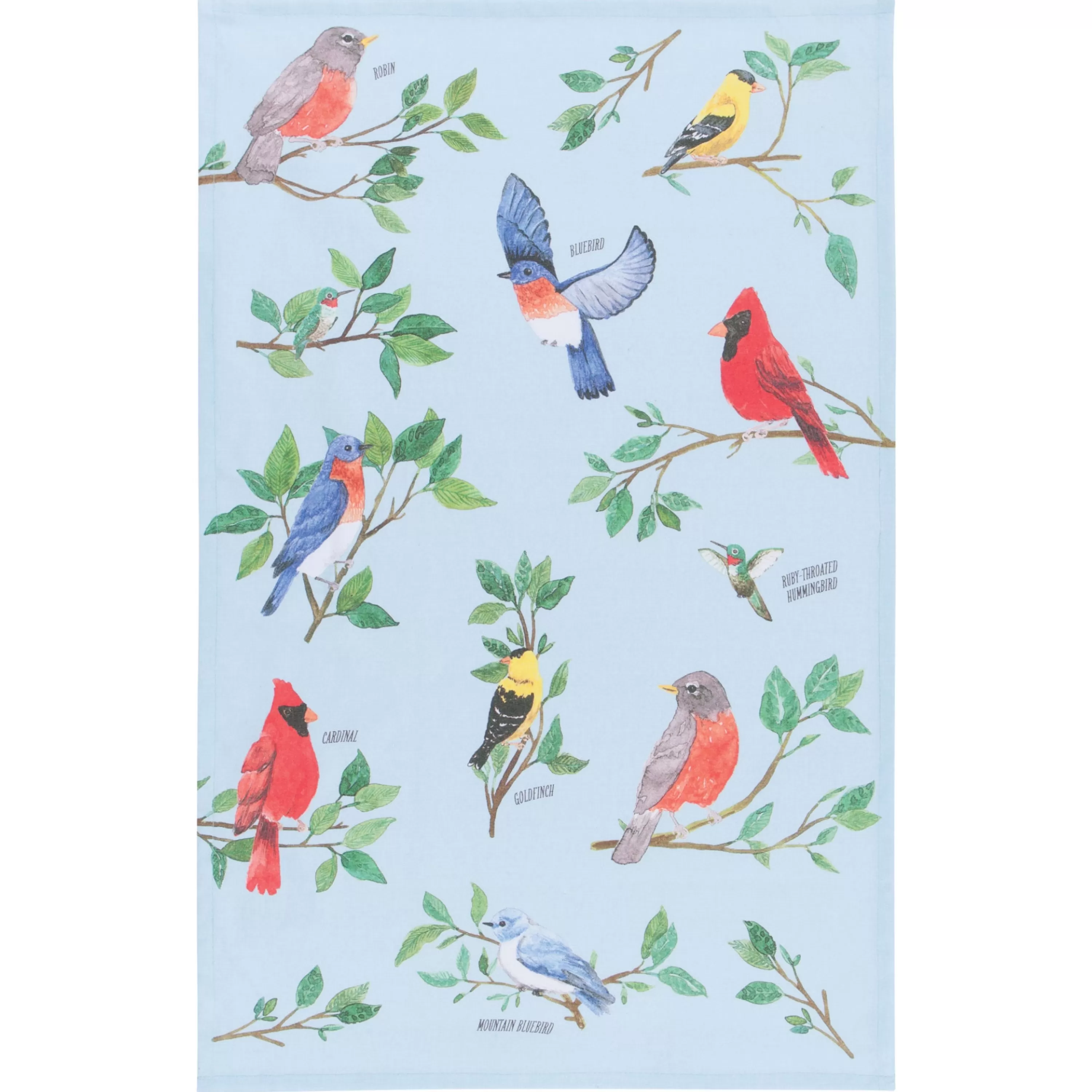 New Danica Birdsong Printed Dishtowel