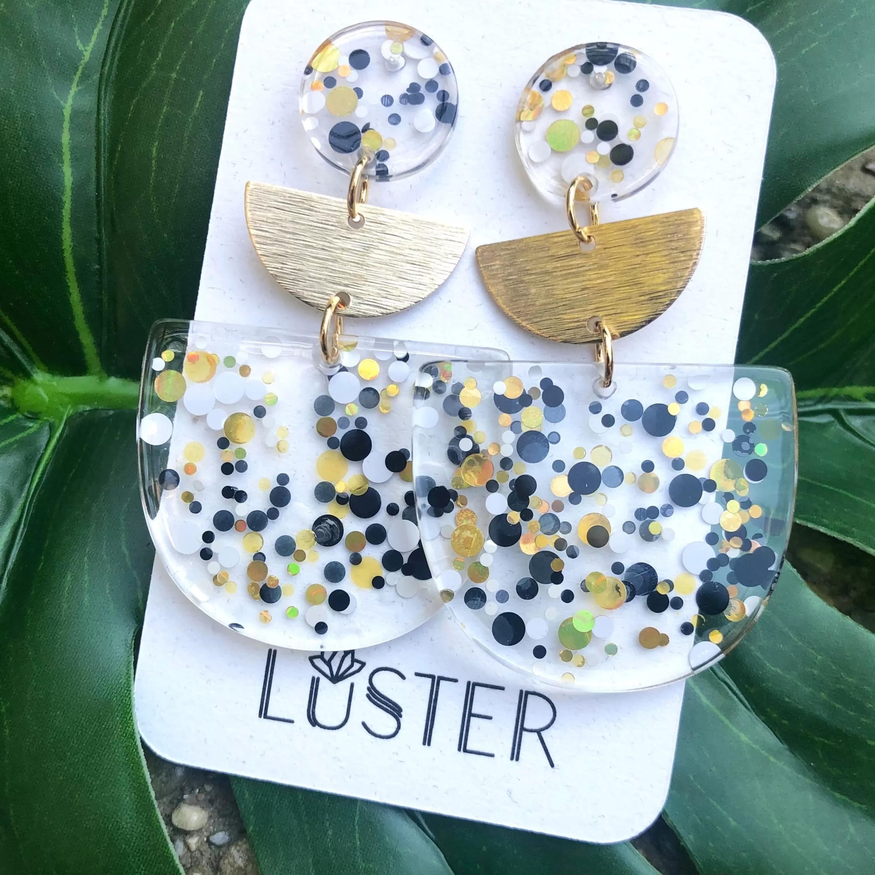 Sale Luster Birthday Party Unique Statement Earrings