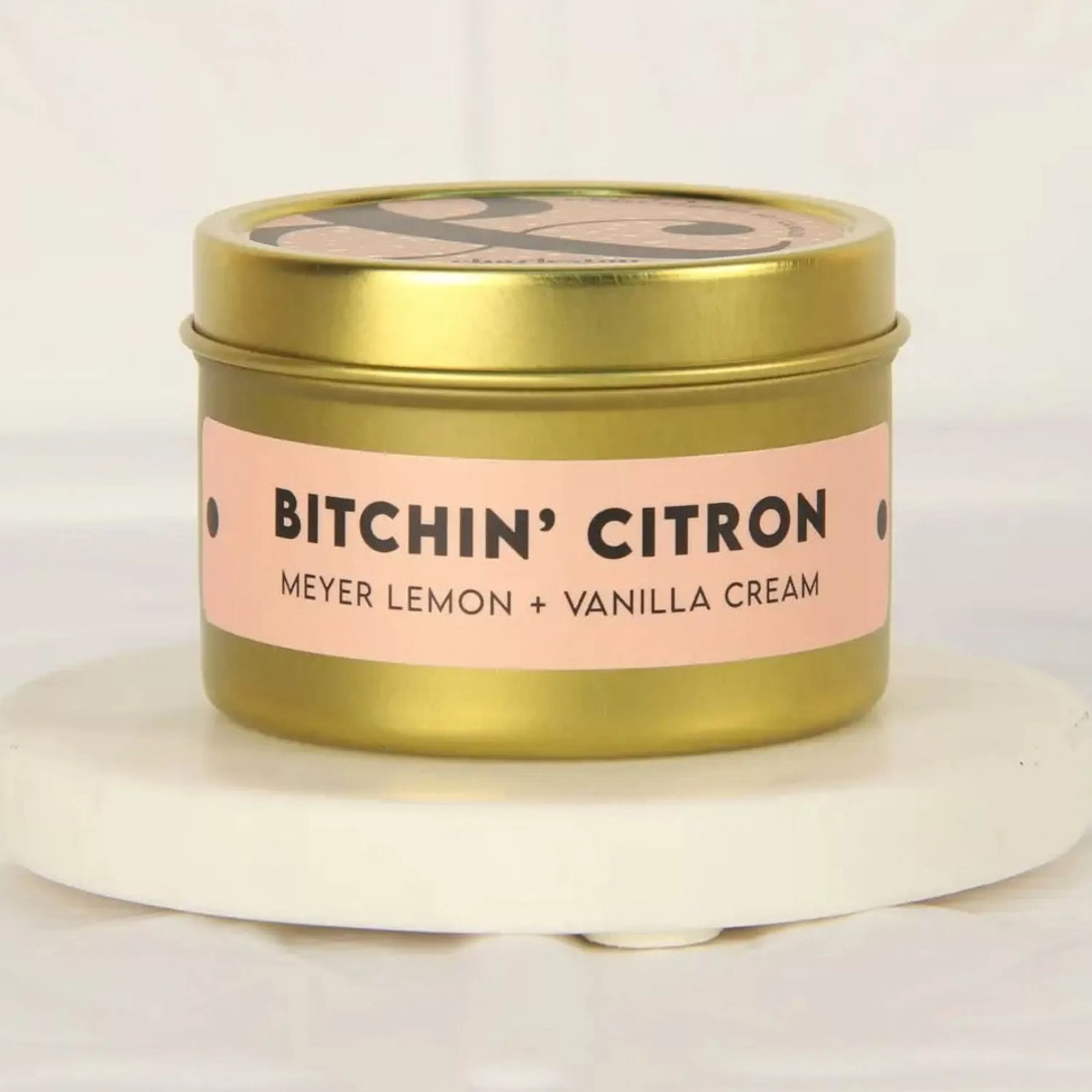 Cheap Charleston & Harlow Candle Co. Bitchin' Citron Soy Candle 4Oz