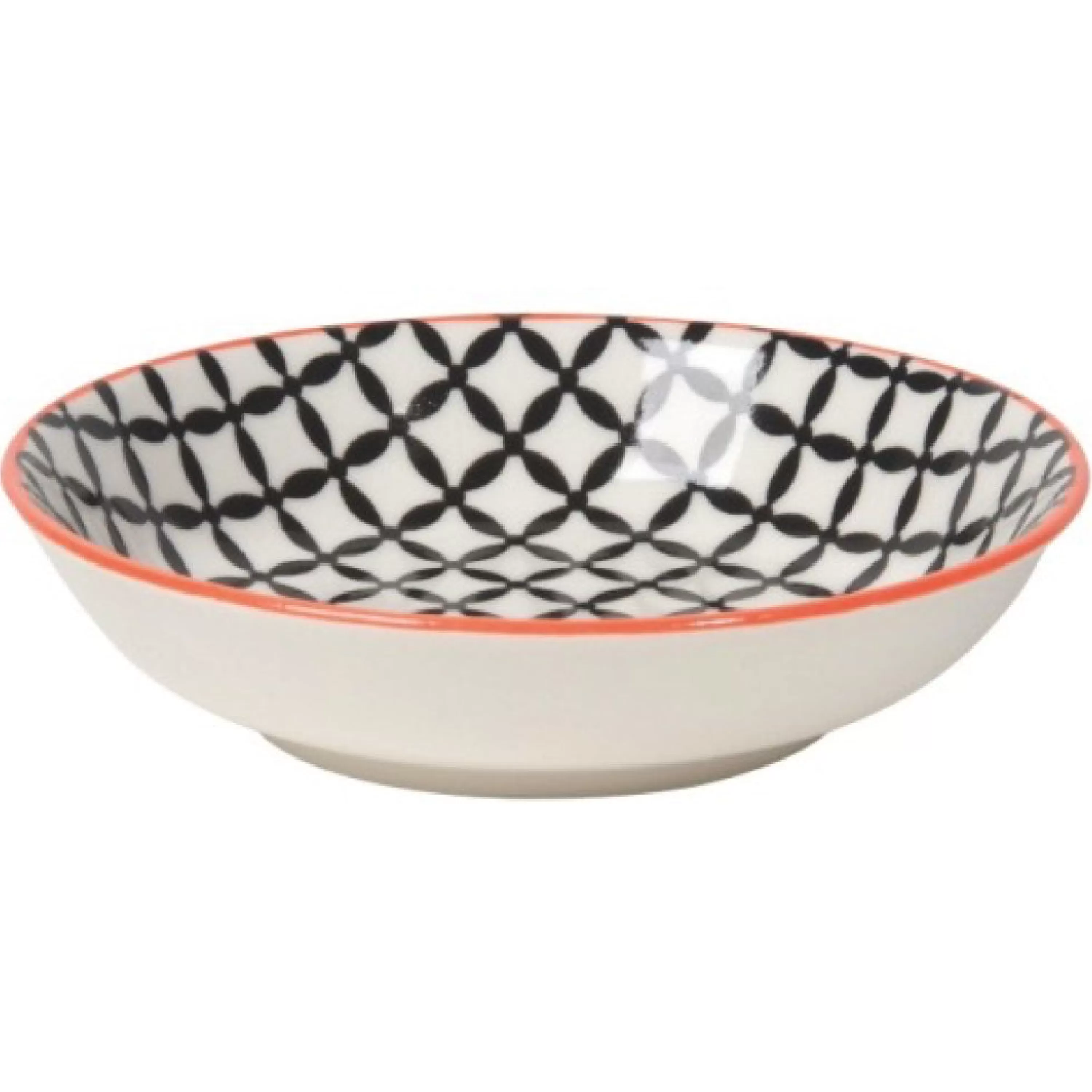 Shop Danica Black Lattice Dip Bowl