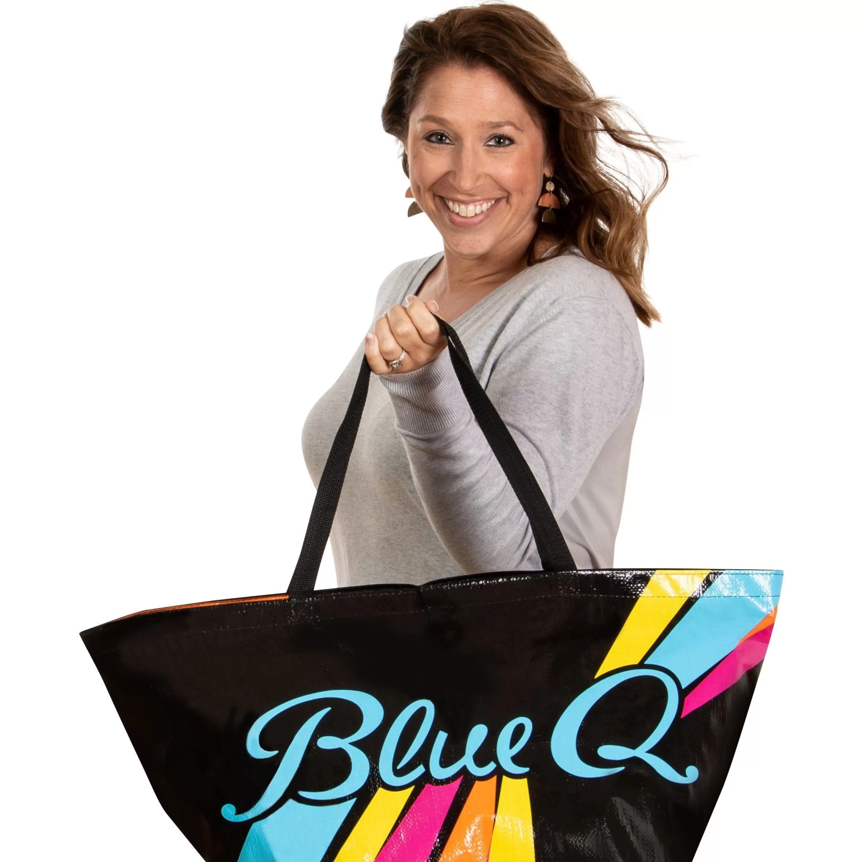 Clearance Blue Q Big Bag Tote