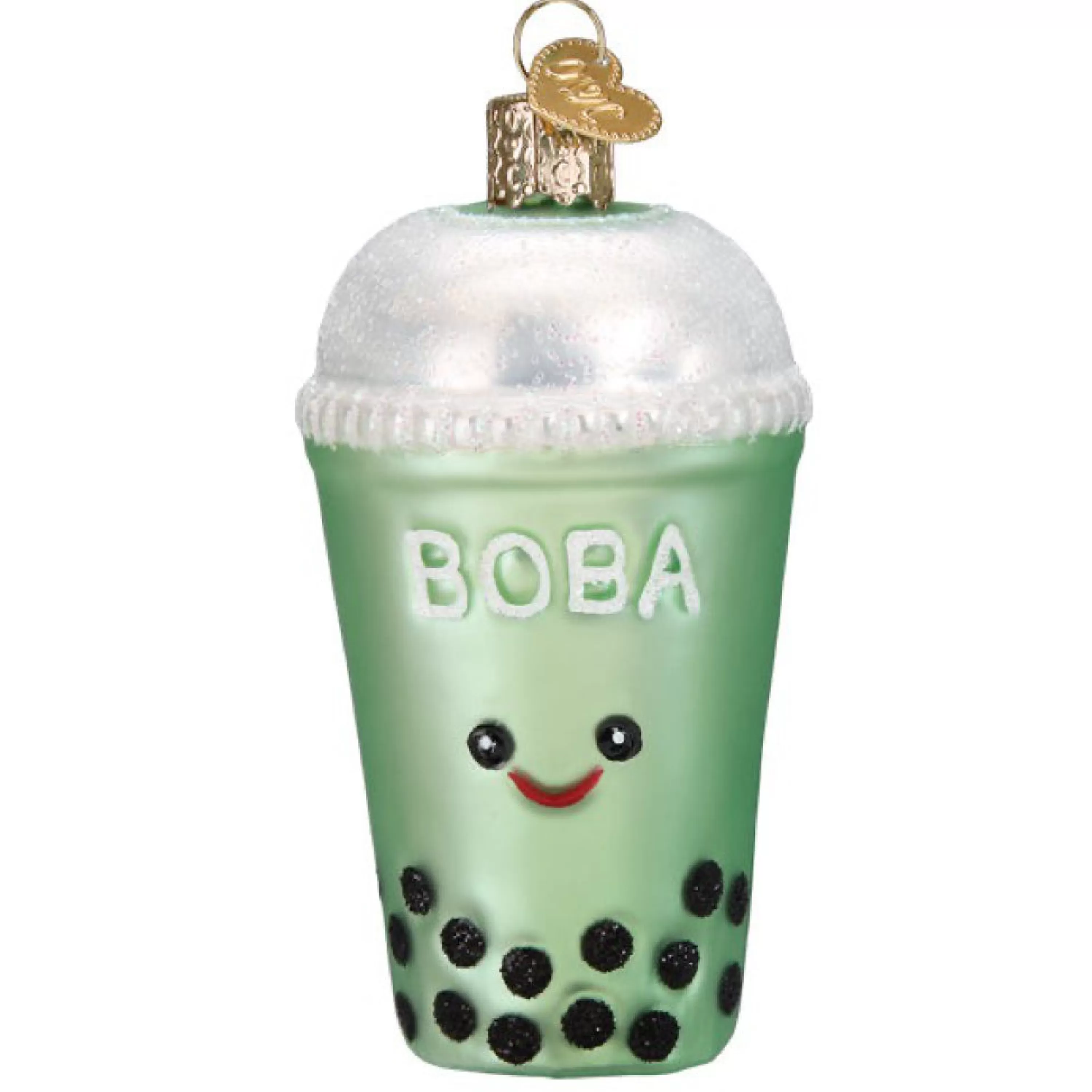 Old World Christmas Boba Tea Ornament