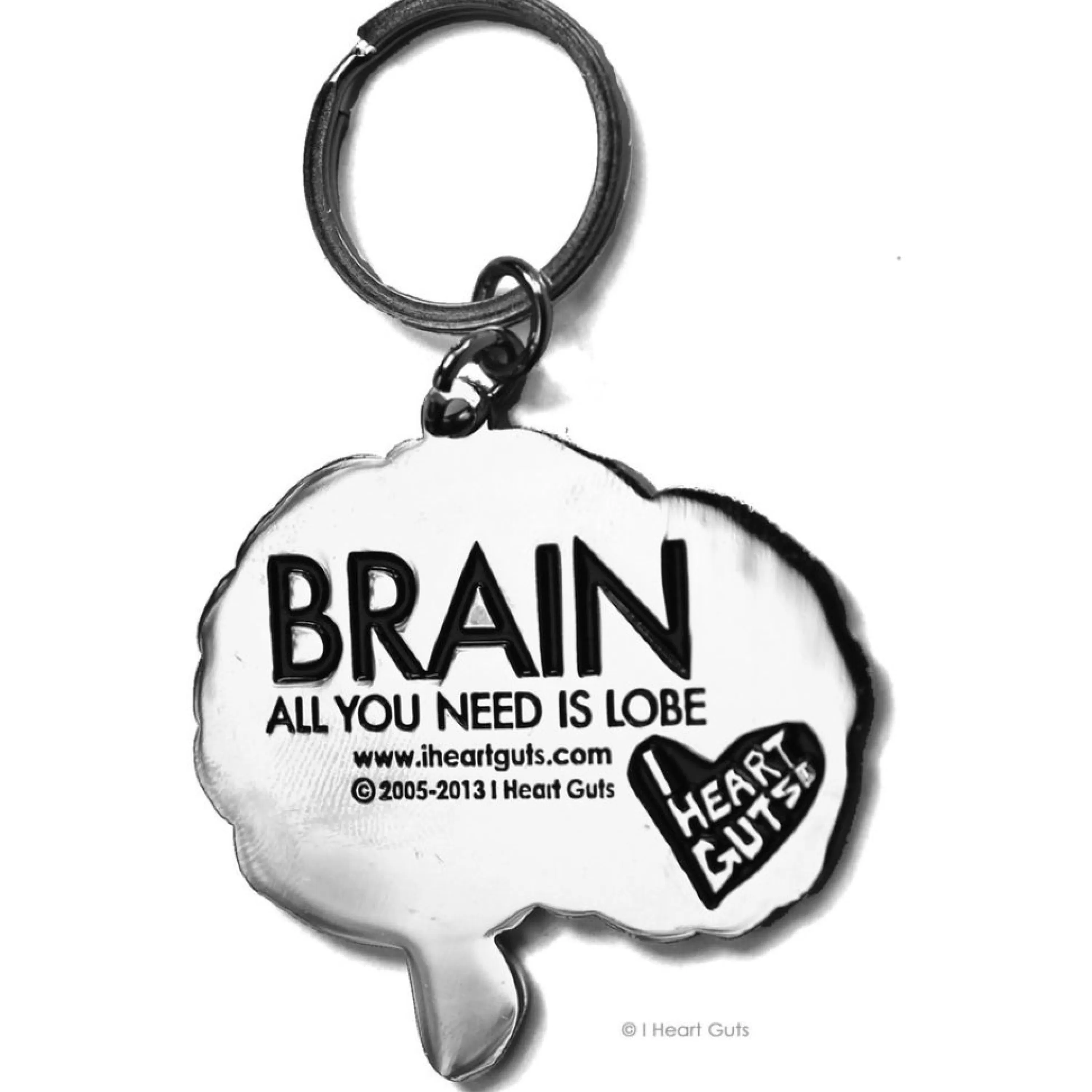 Sale I Heart Guts Brain Key Chain