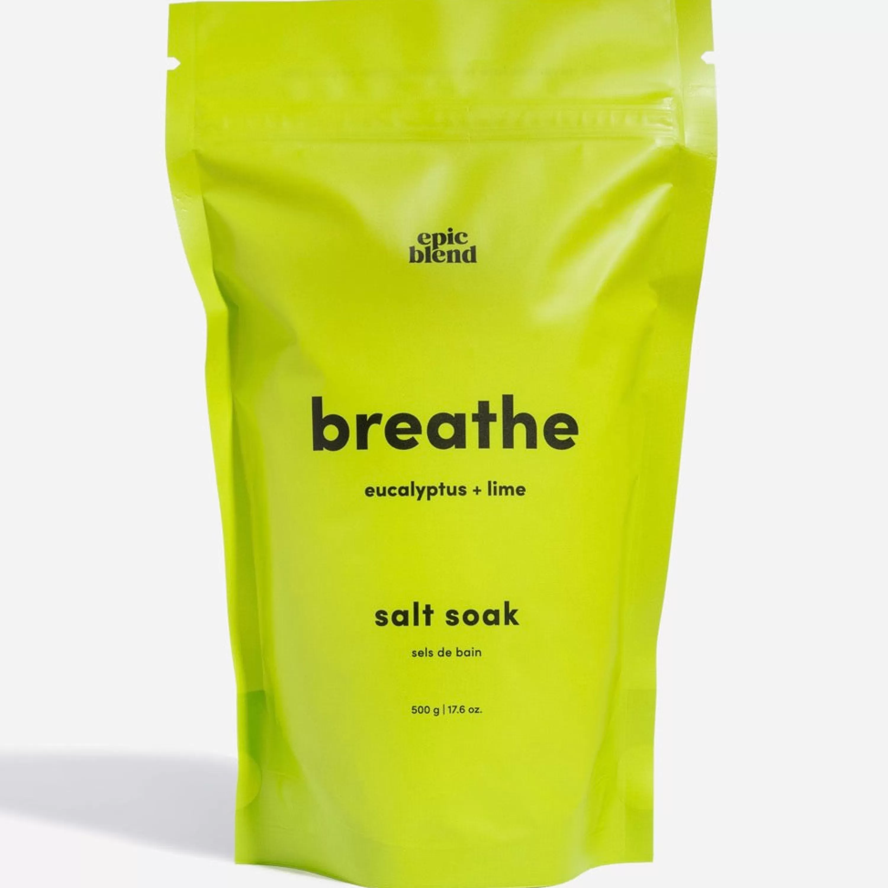 Store Epic Blend Breathe Bath Salt Soak 500G