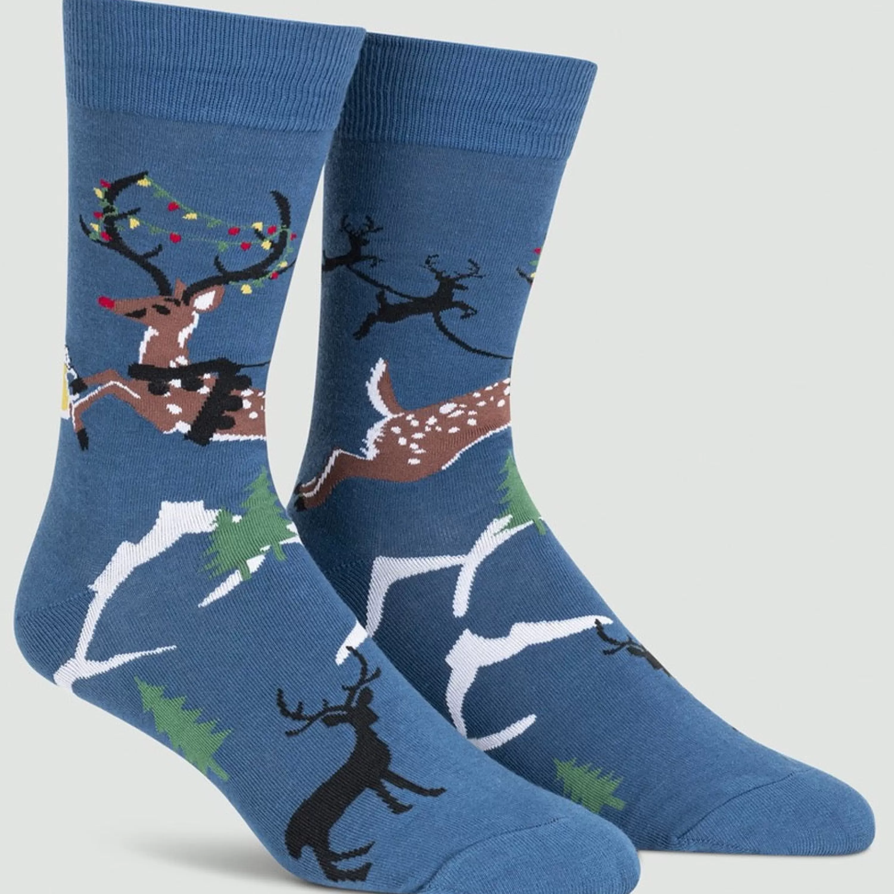 Sock It To Me Brew-Dolph Men's Crew Socks