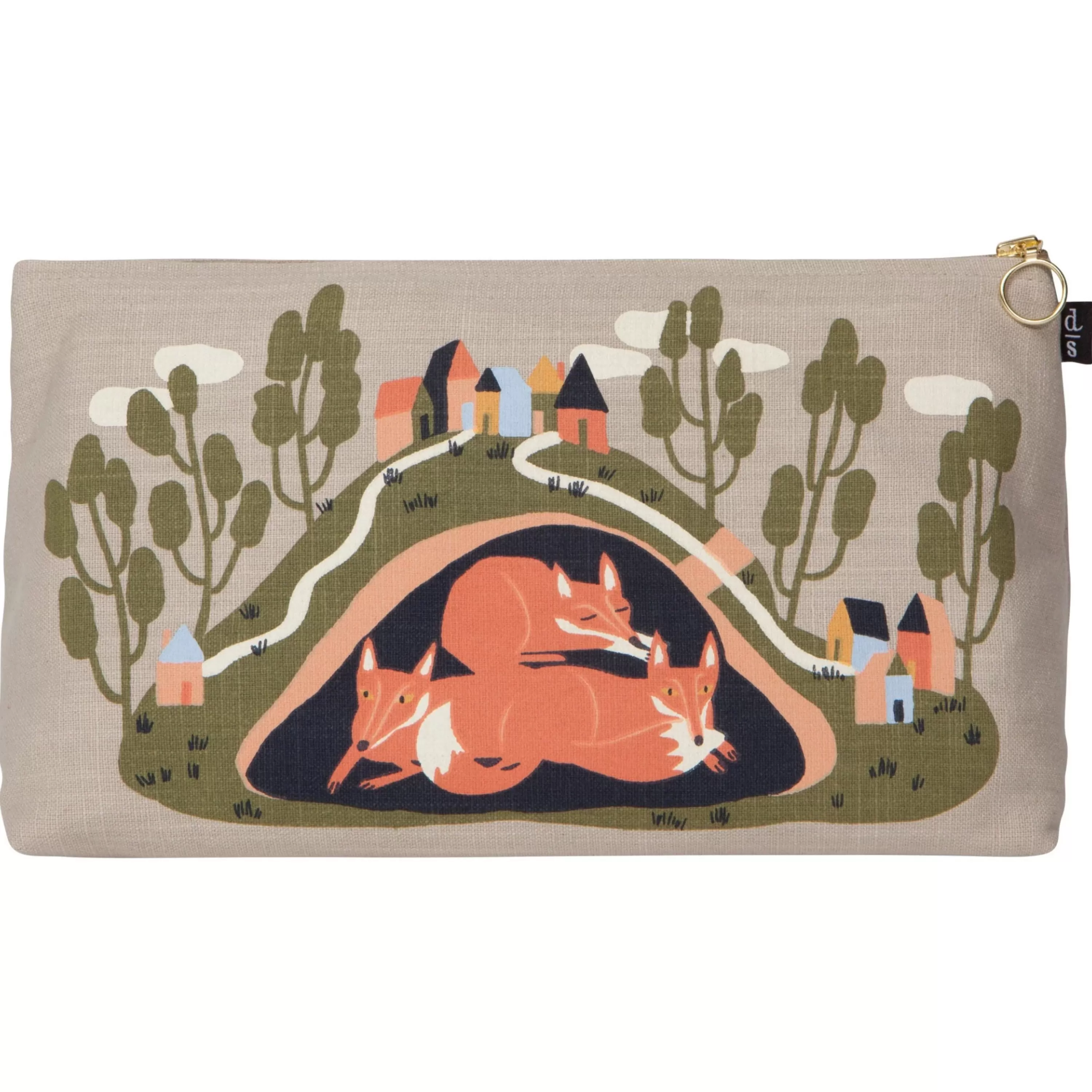 Online Danica Burrow Large Cosmetic Bag