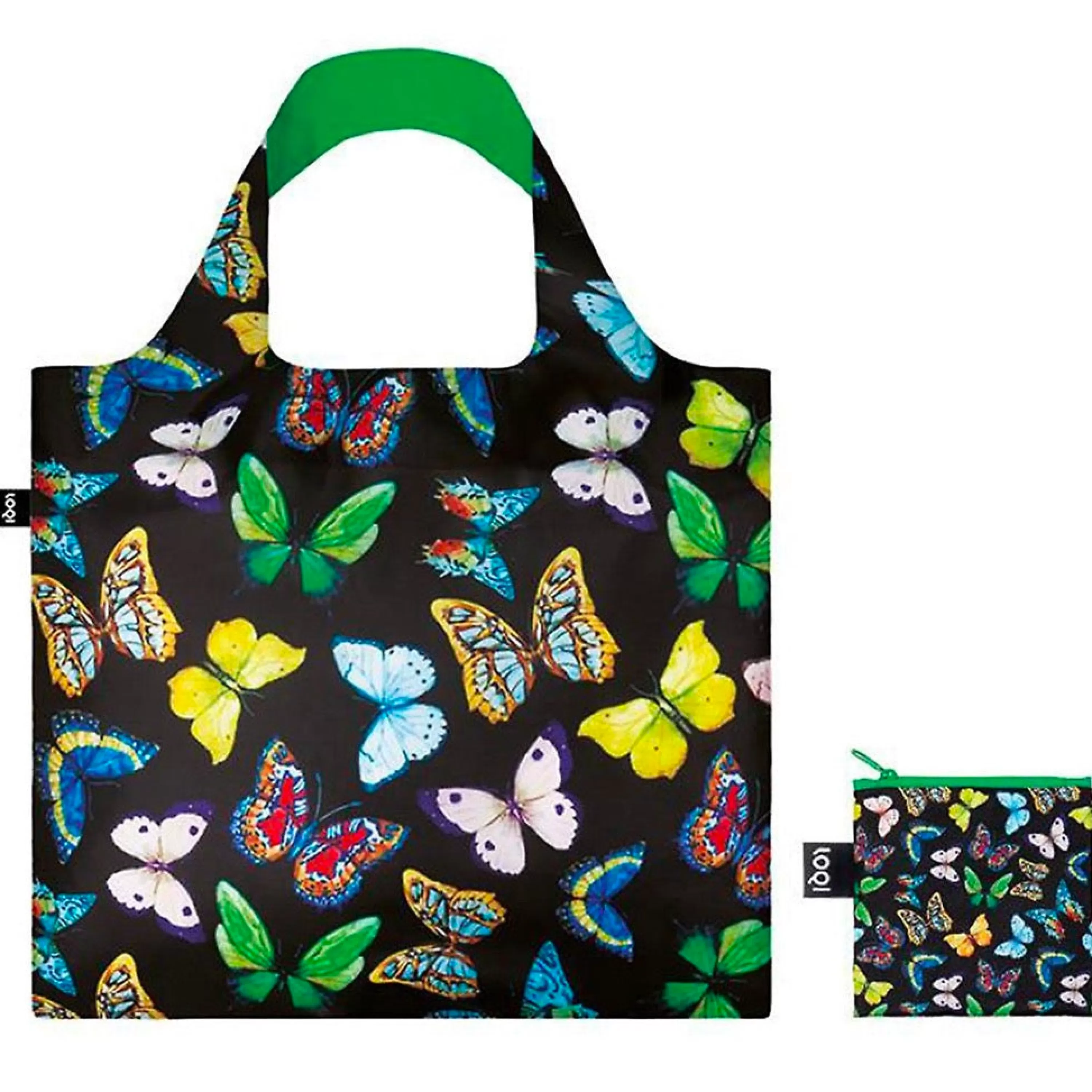 Clearance LOQI Butterflies Tote Bag