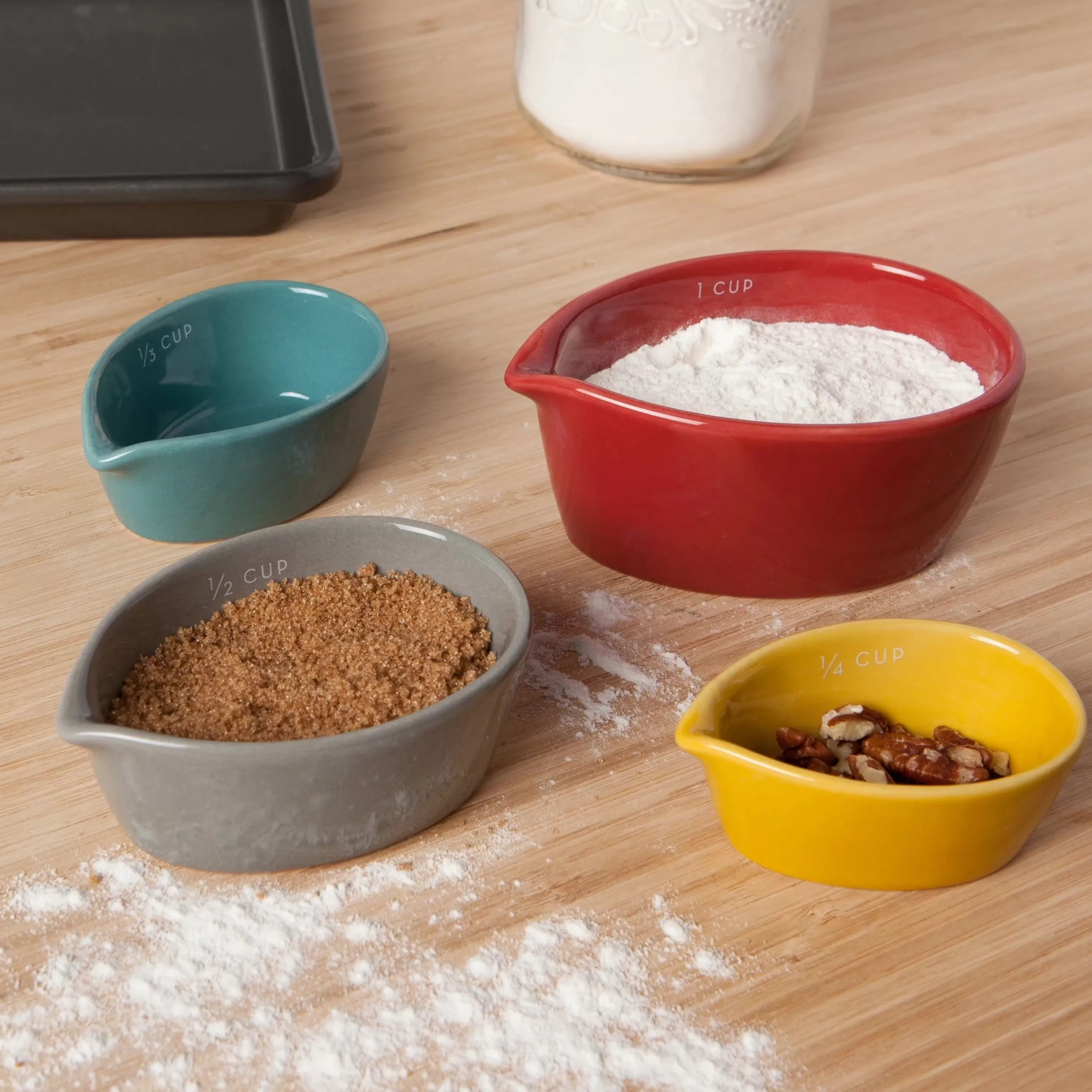 Best Sale Danica Canyon Stoneware Measuring Cups Set Of 4