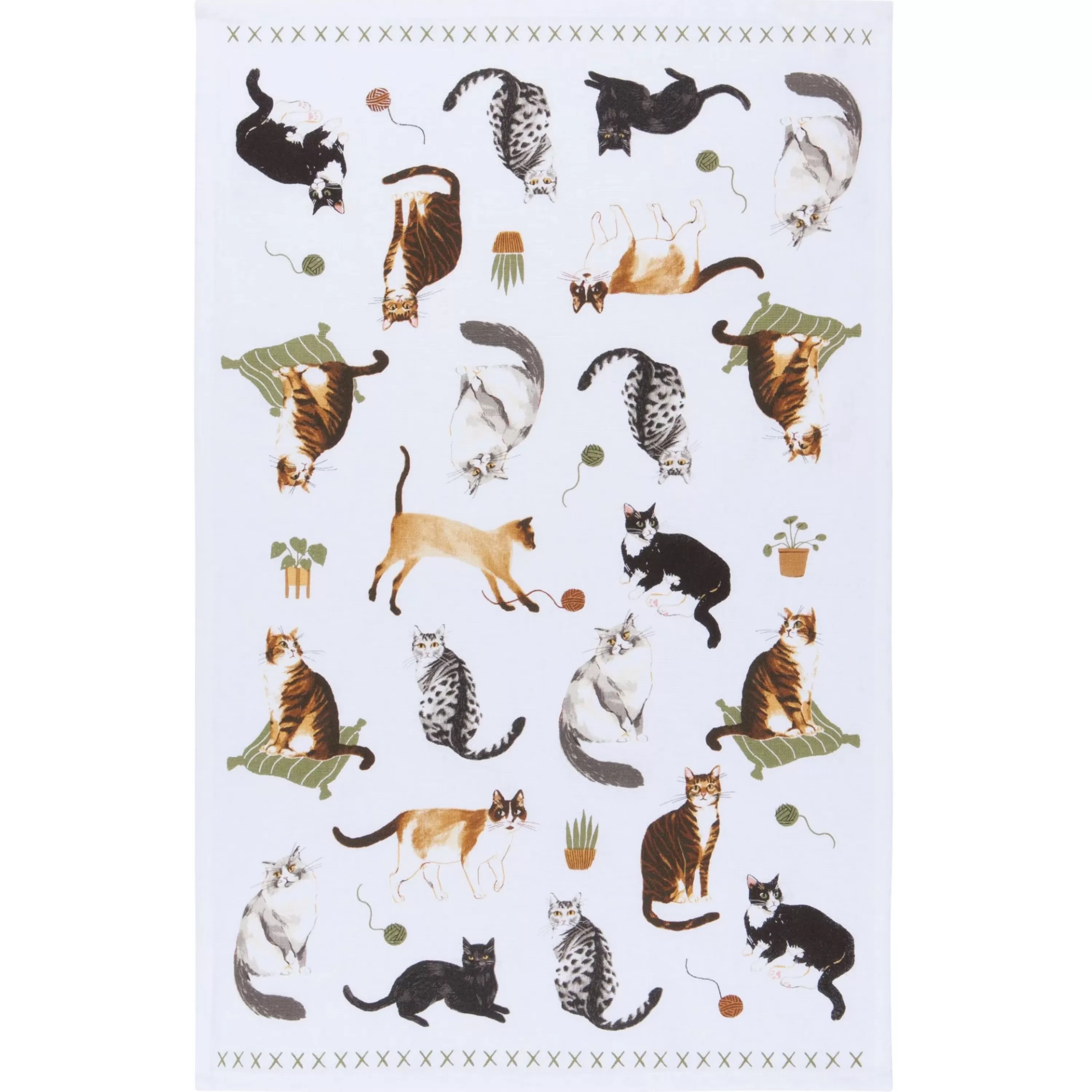 Online Danica Cat Collective Tea Towel