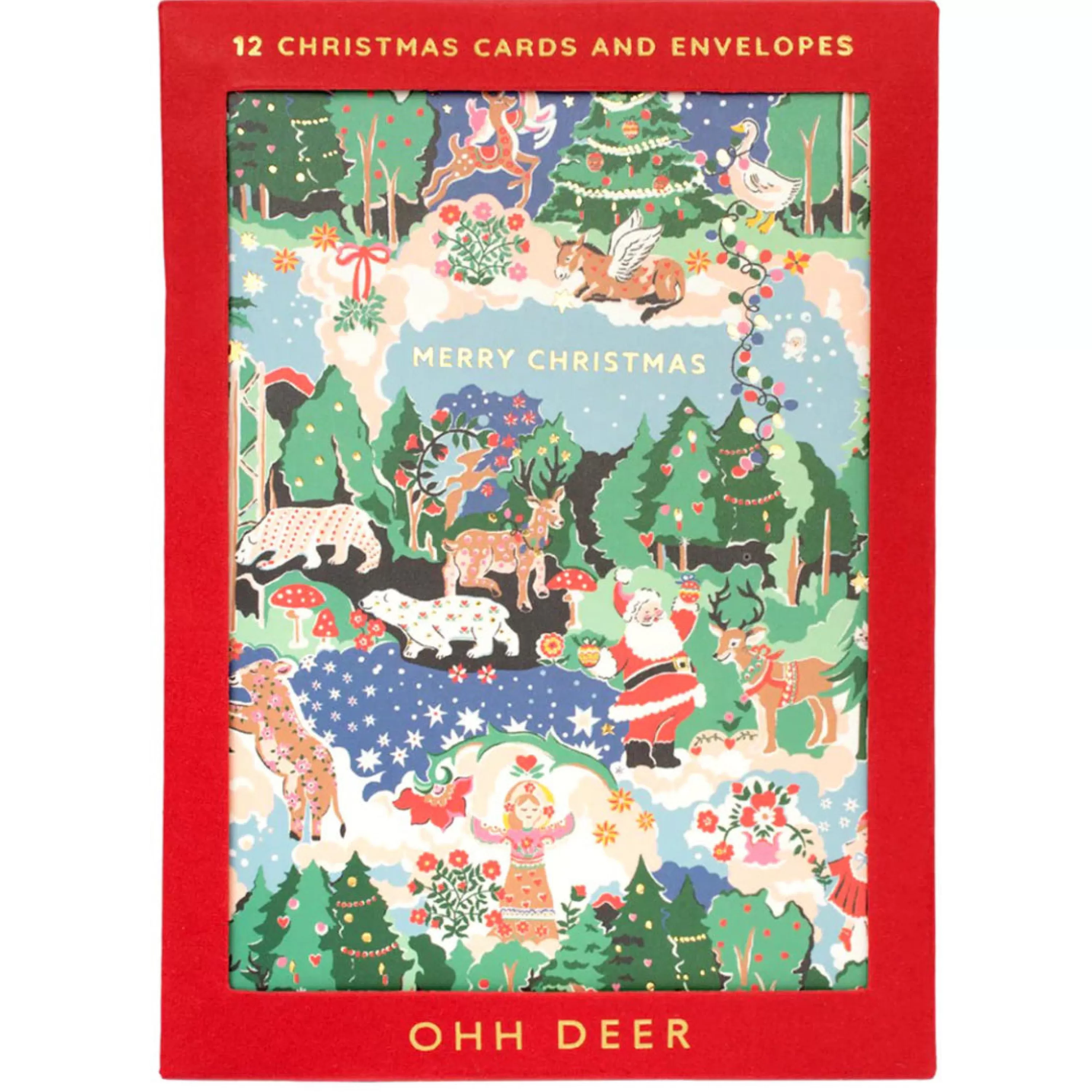 Ohh Deer Cath Kidston Christmas Card Set