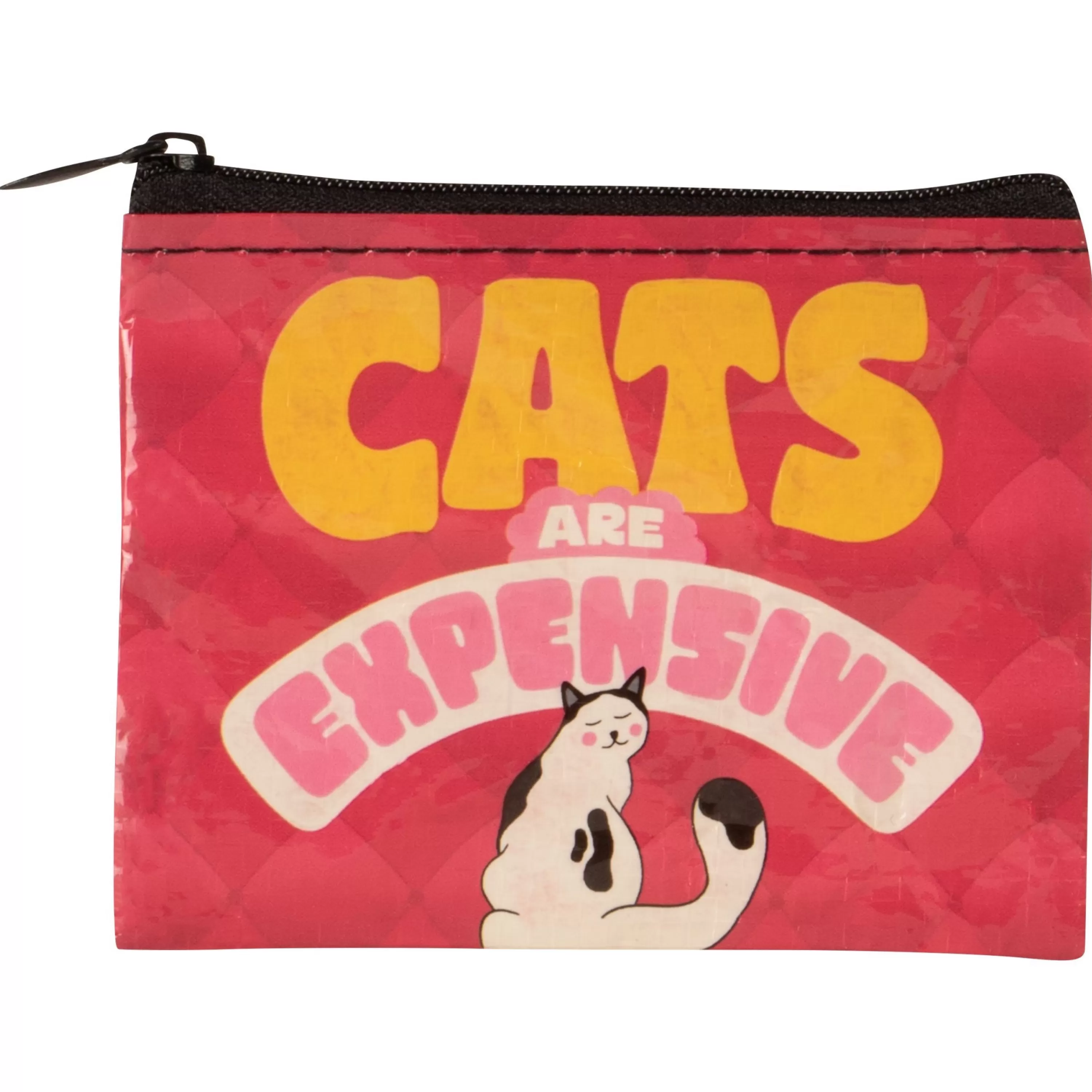 Cheap Blue Q Cats Are Expensive Coin Purse