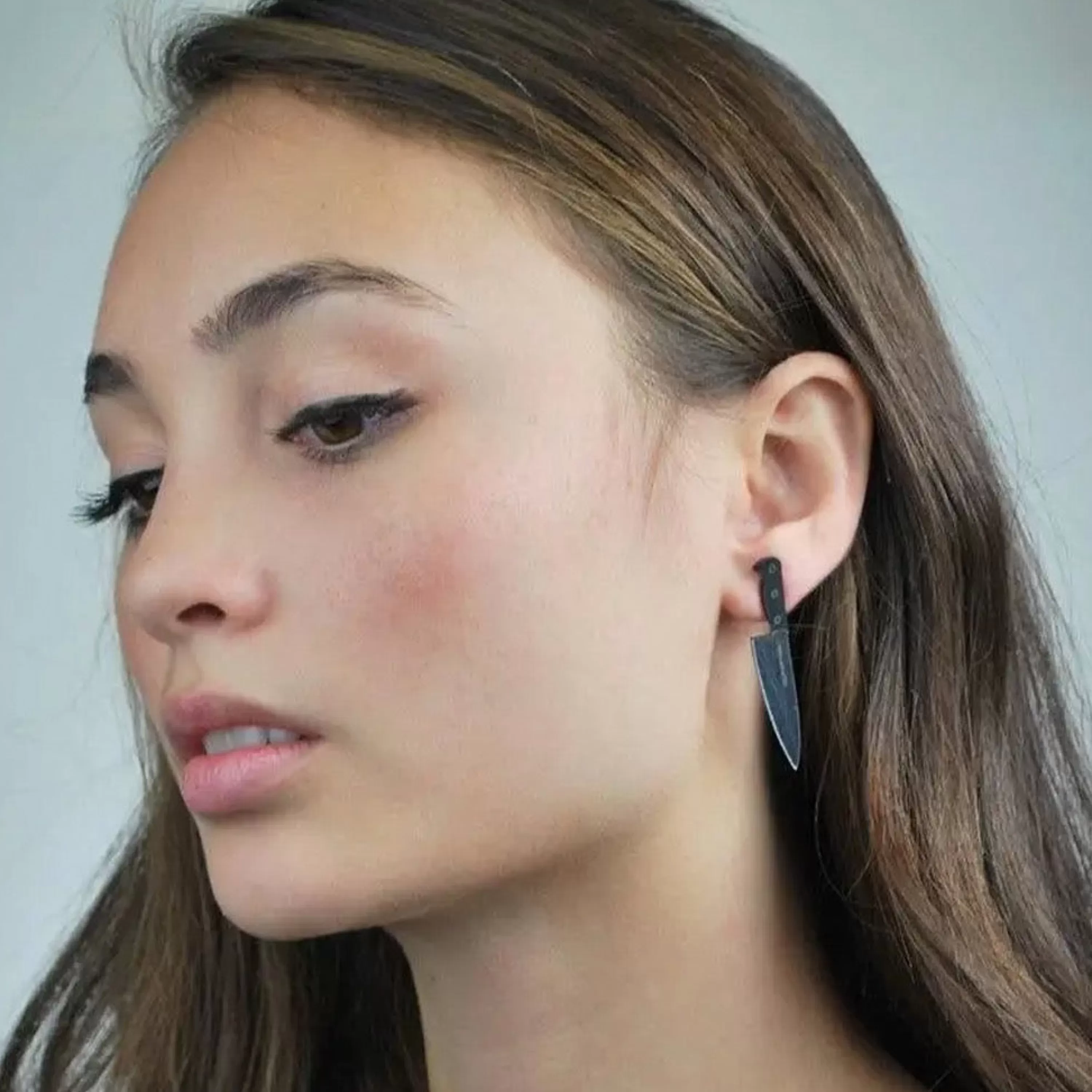 Cheap Vinca Chef's Knife Earrings