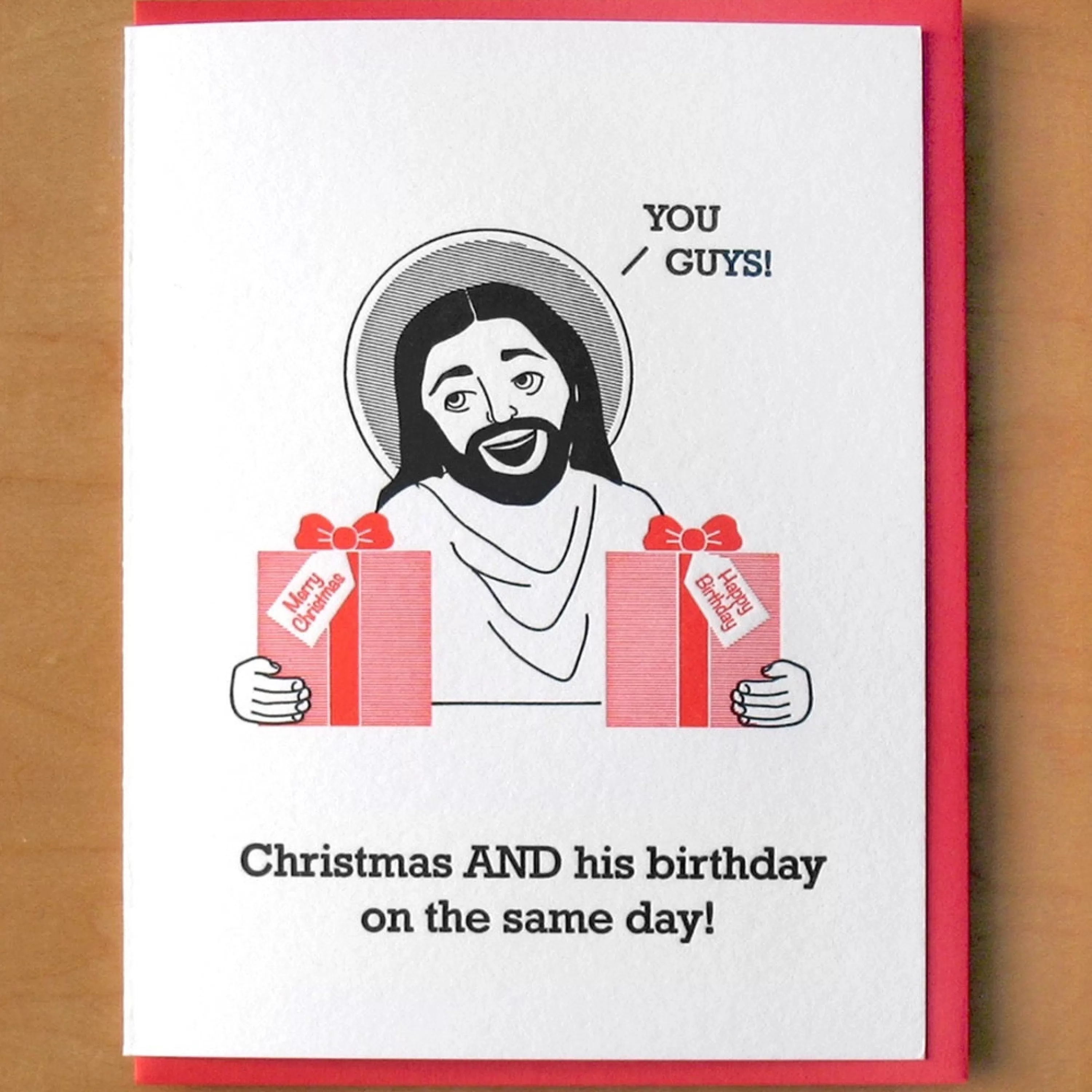 McBitterson's Christmas & Jesus' Birthday Boxed Holiday Cards