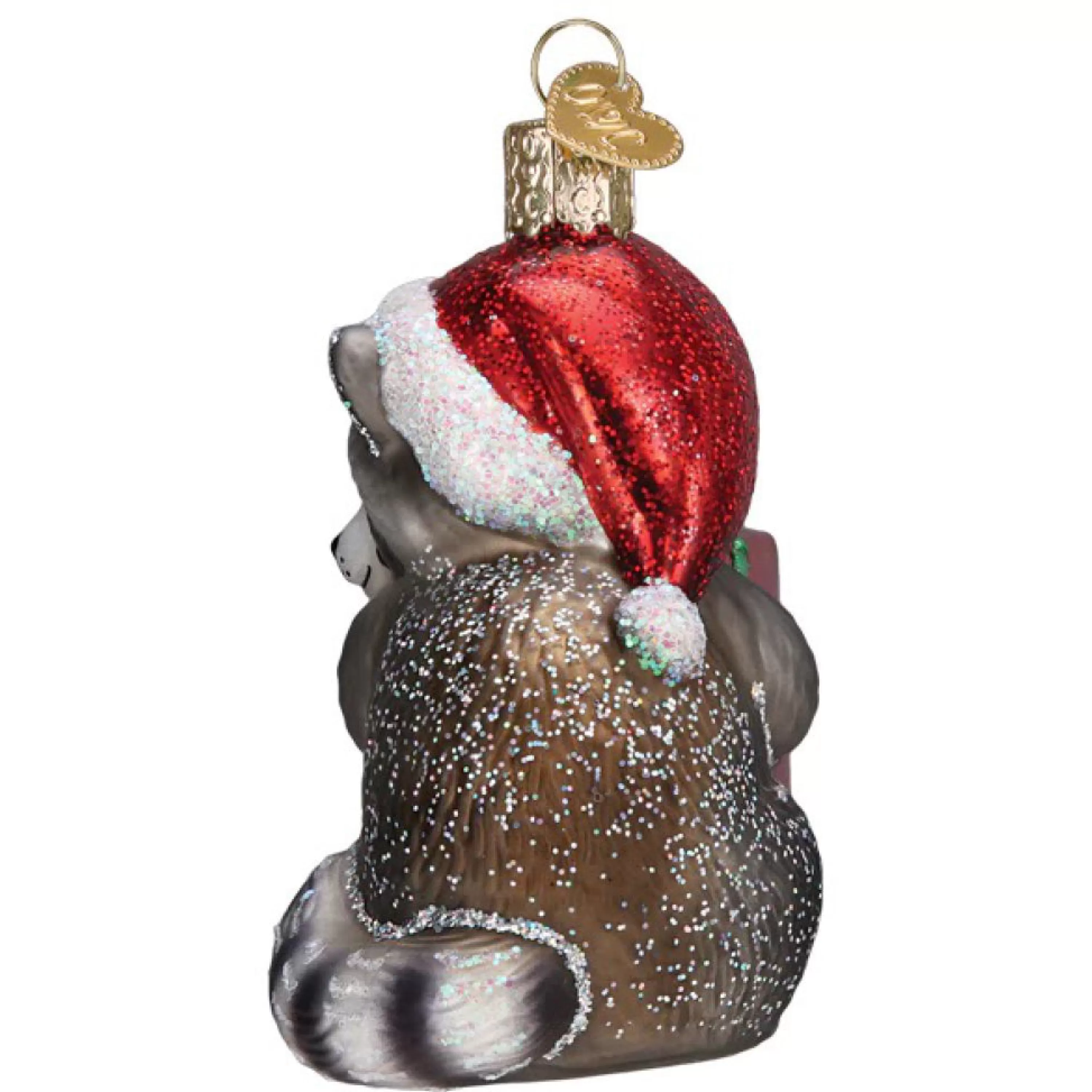 Old World Christmas Christmas Bandit Raccoon Ornament