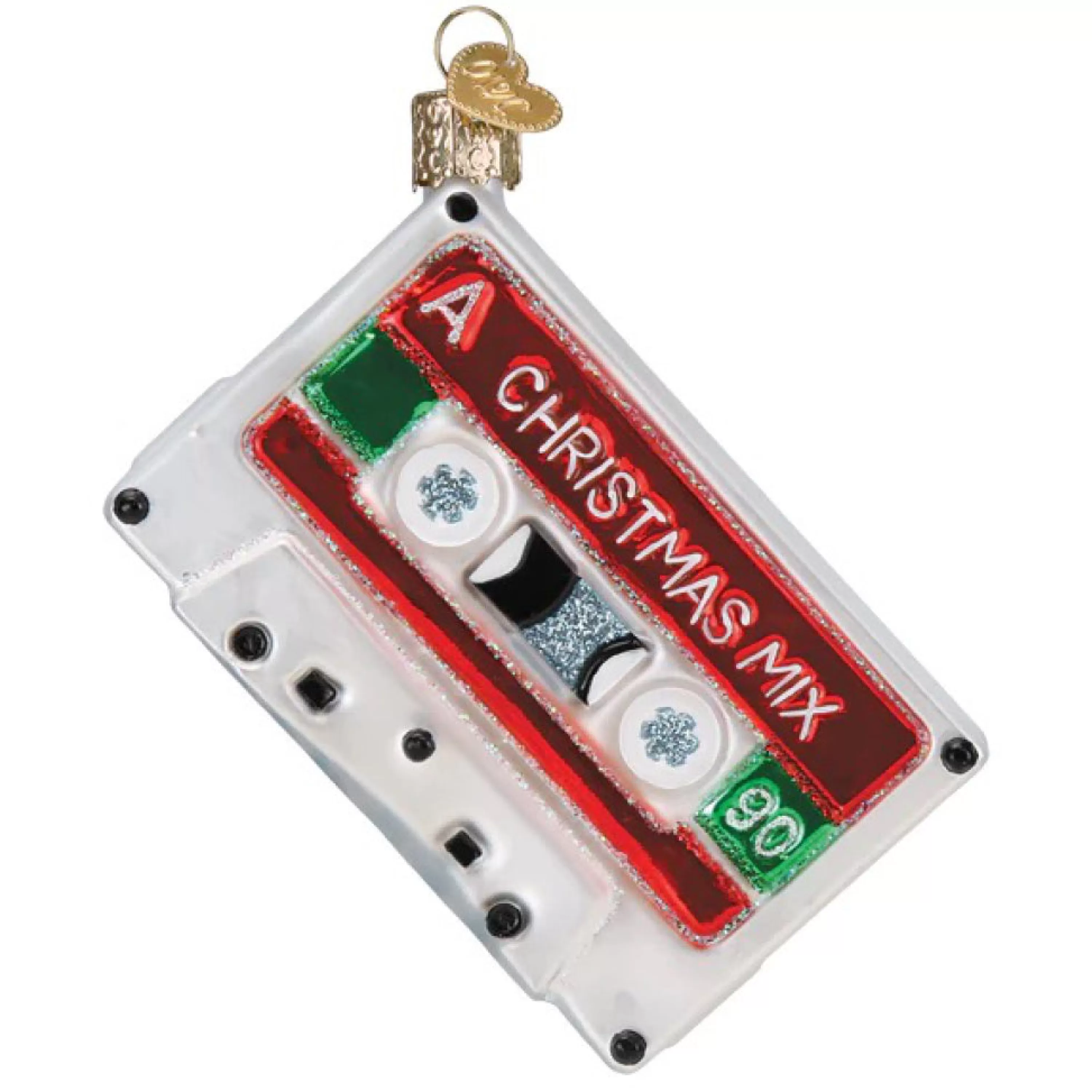 Old World Christmas Christmas Mixtape Ornament