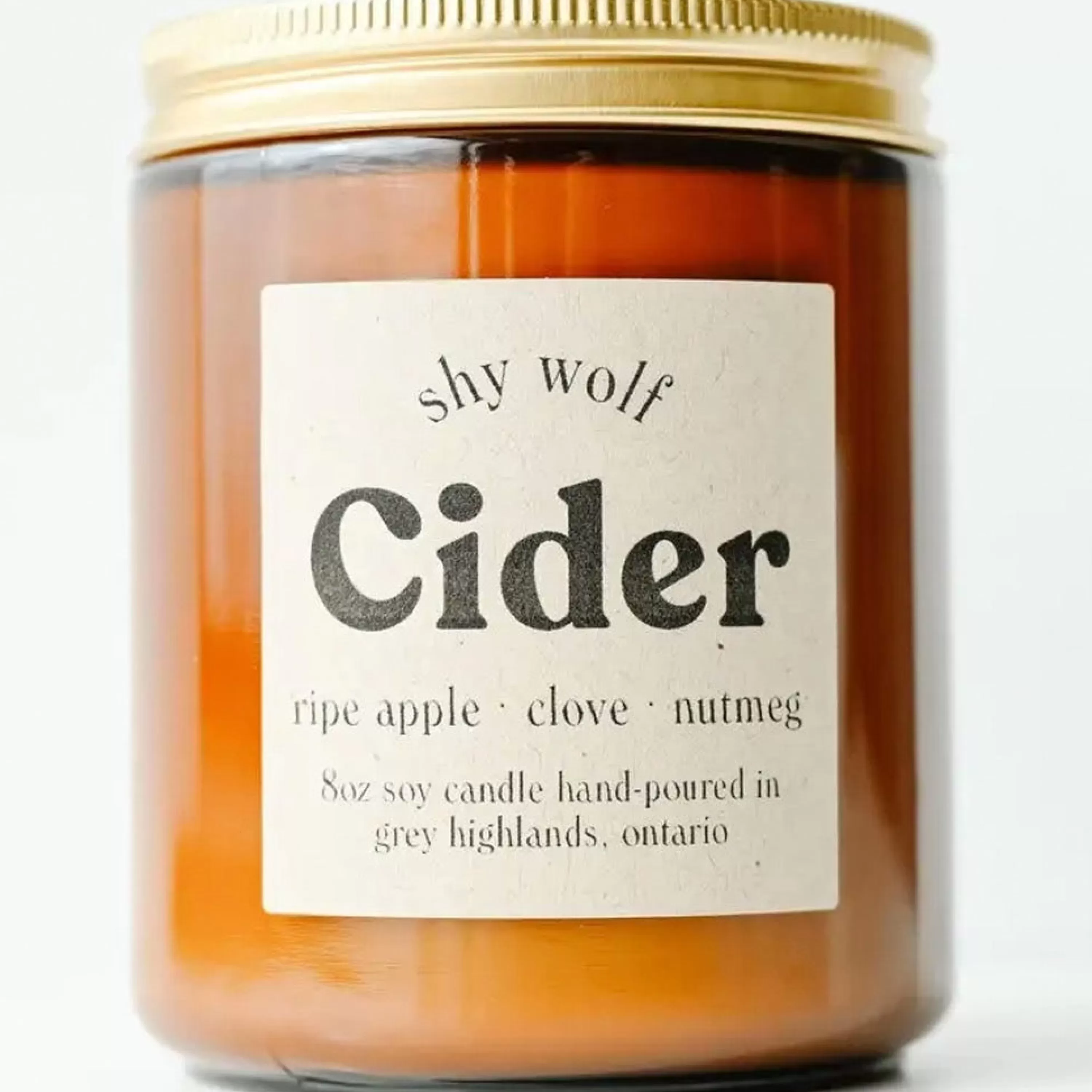 Store Shy Wolf Candles Cider Soy Wax Candle