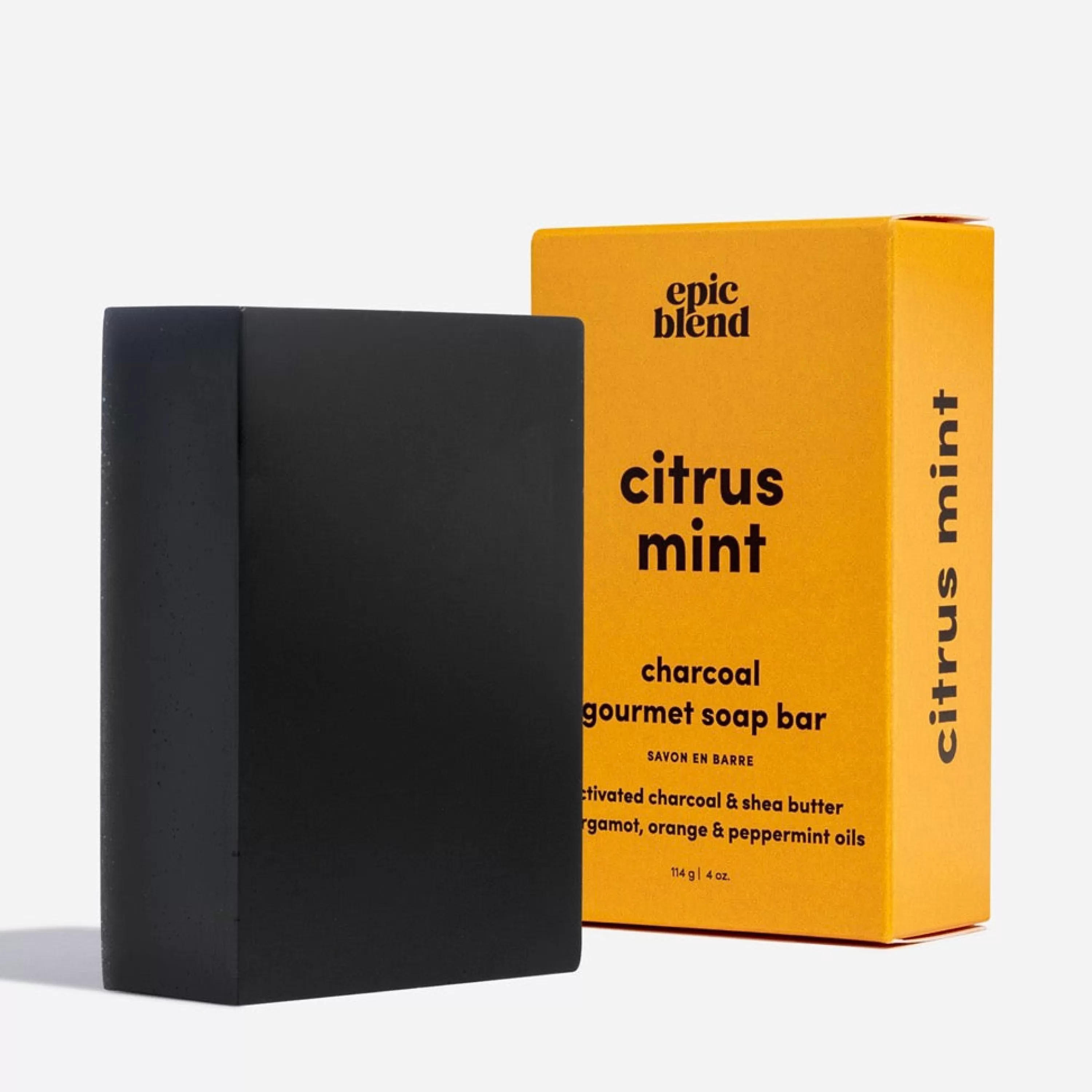 Fashion Epic Blend Citrus Mint Charcoal Bar Soap