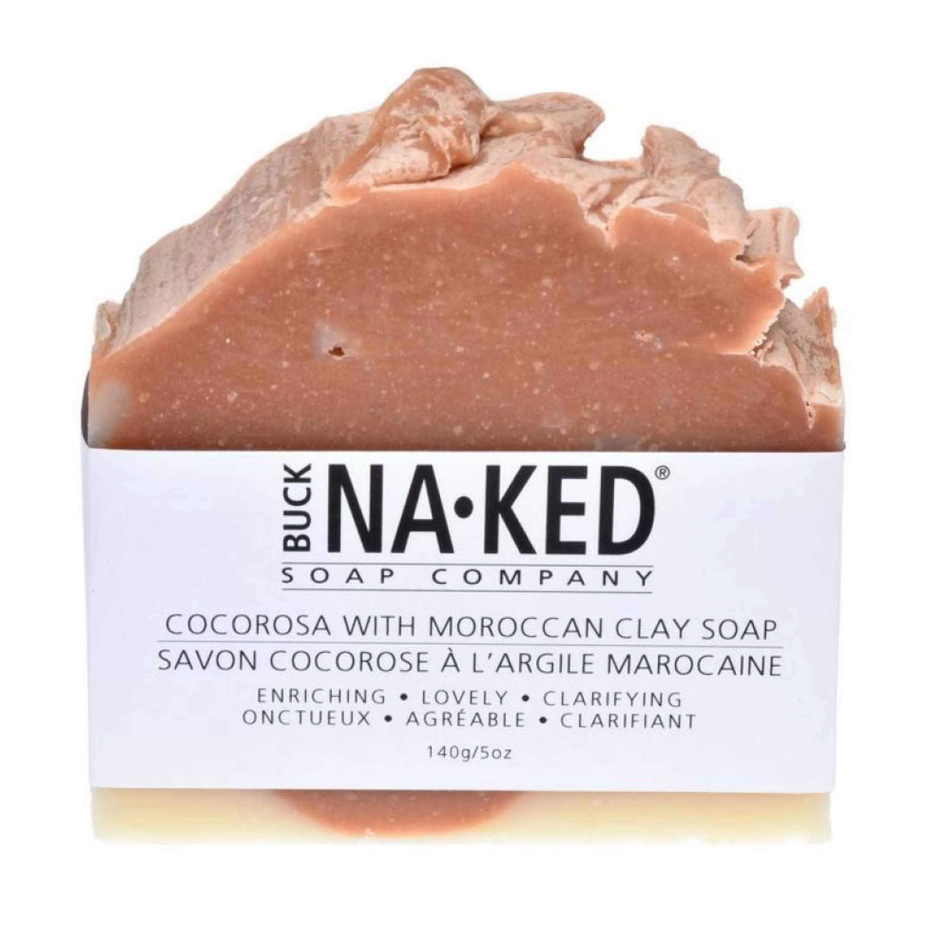 Store Buck Naked Soap Company Coca Rosa & Moroccan Clay Soap