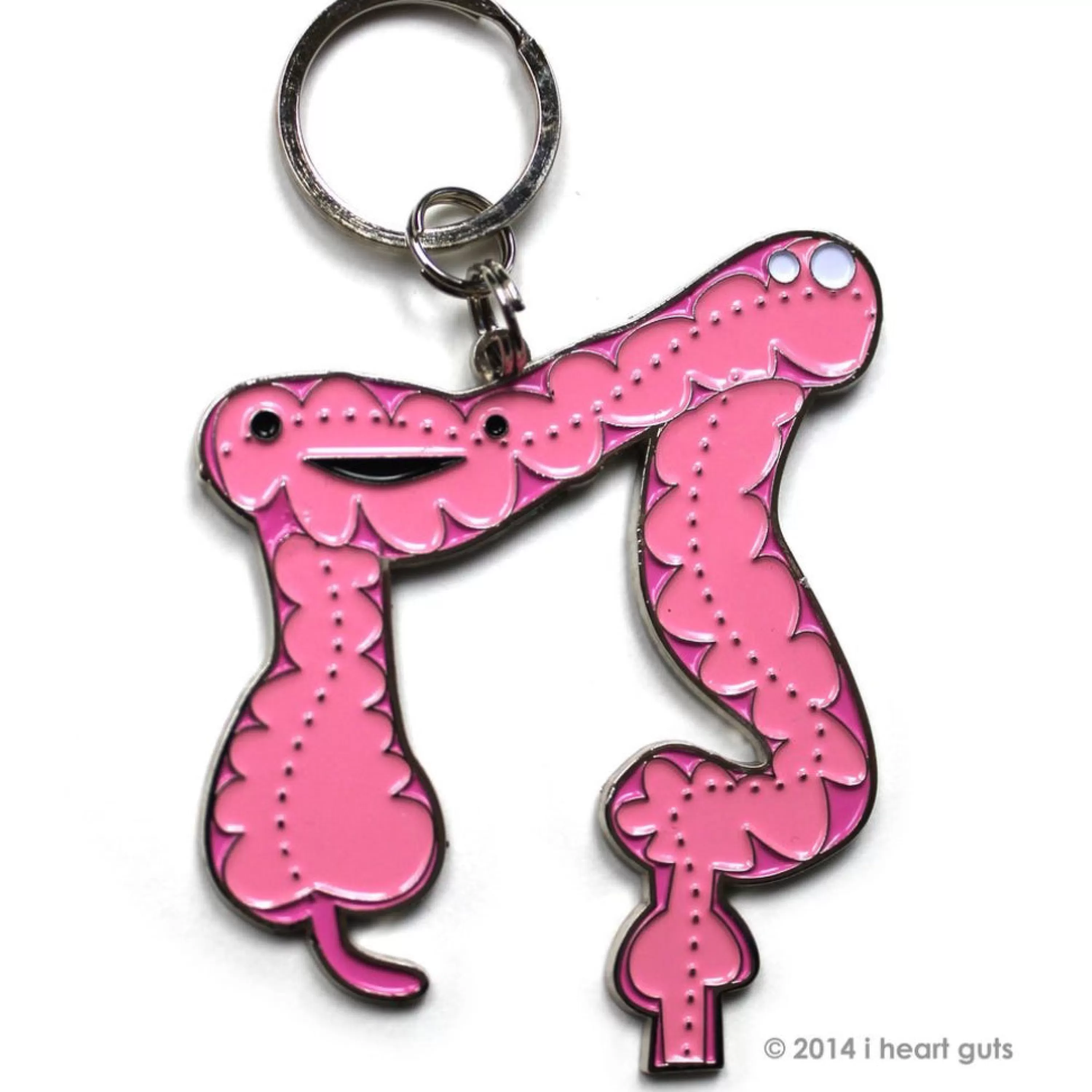 Outlet I Heart Guts Colon Key Chain