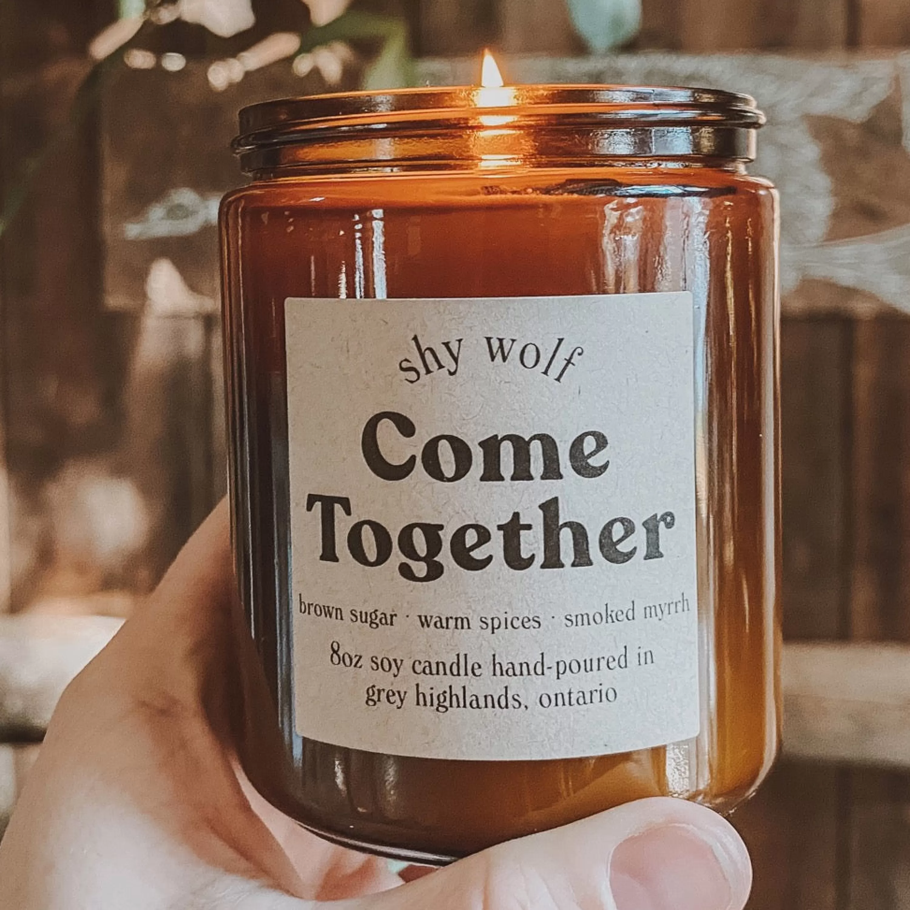 Best Shy Wolf Candles Come Together Soy Wax Candle