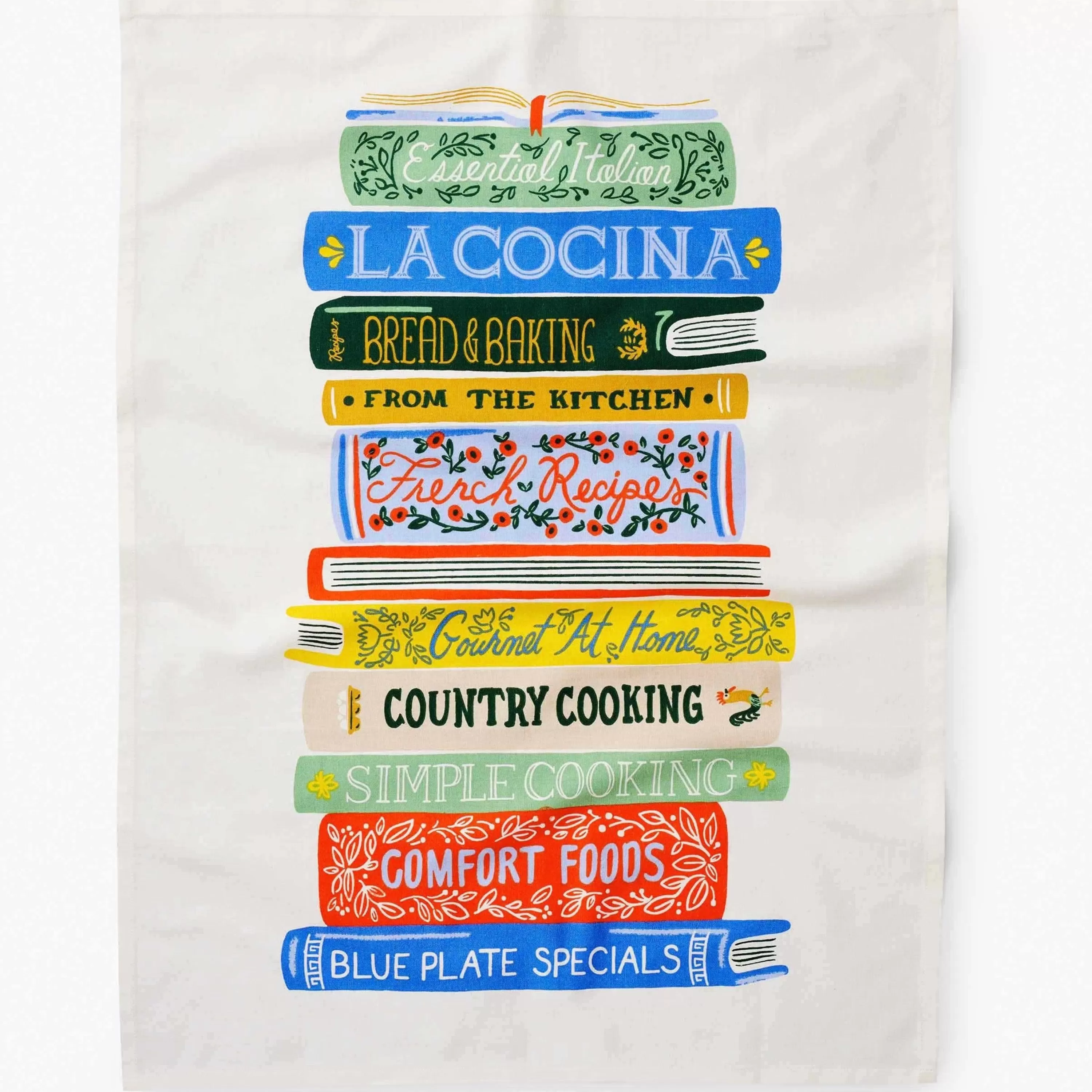 Cheap Rifle Paper Co. Cookbooks Tea Towel