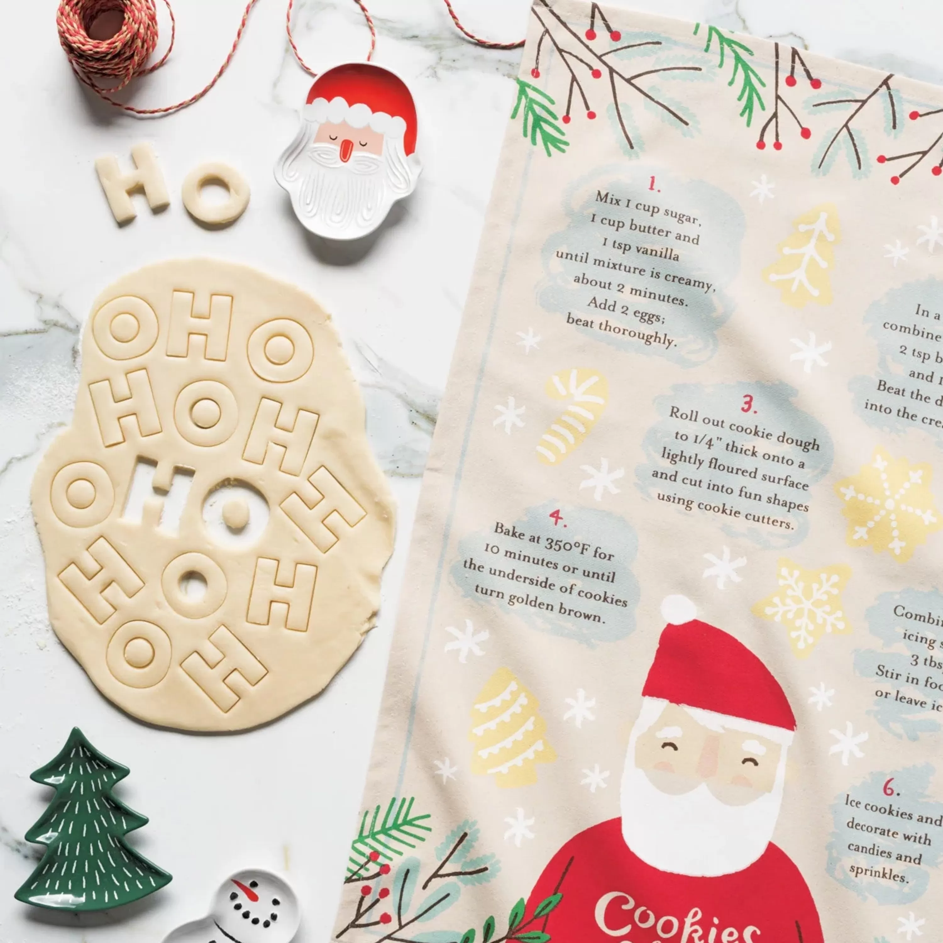 Danica Cookies For Santa Dish Towel