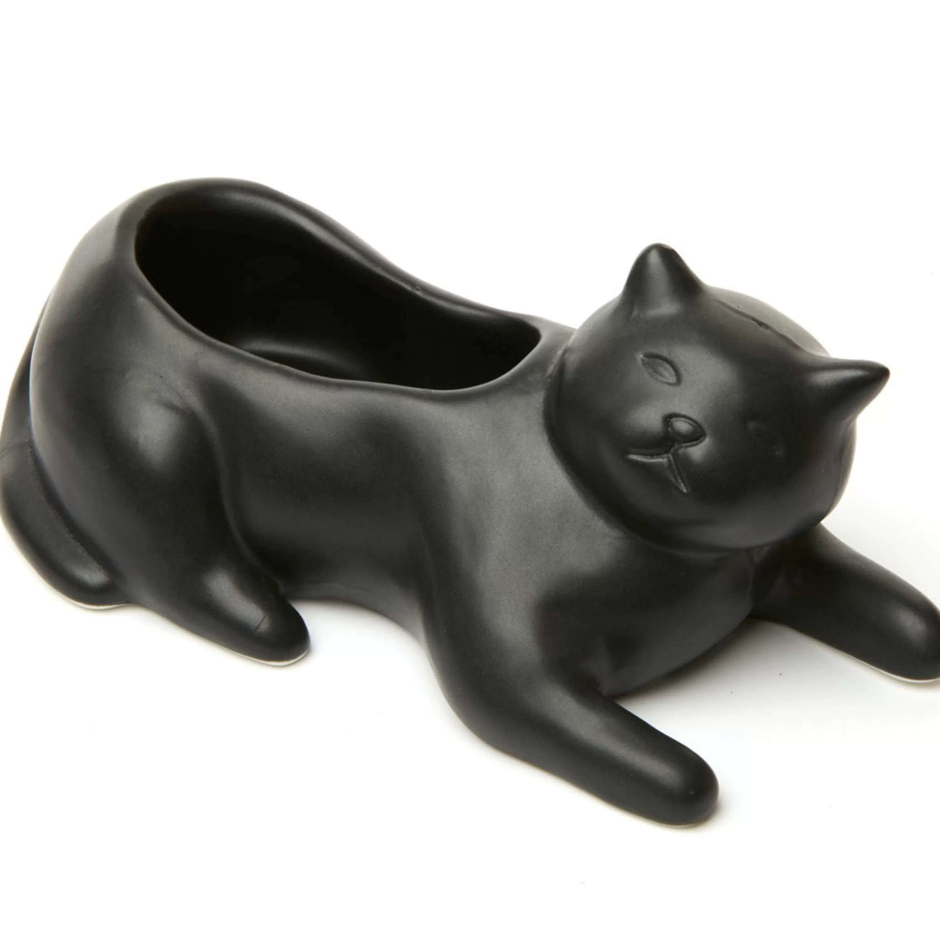 Online Kikkerland Cosmo The Black Cat Planter