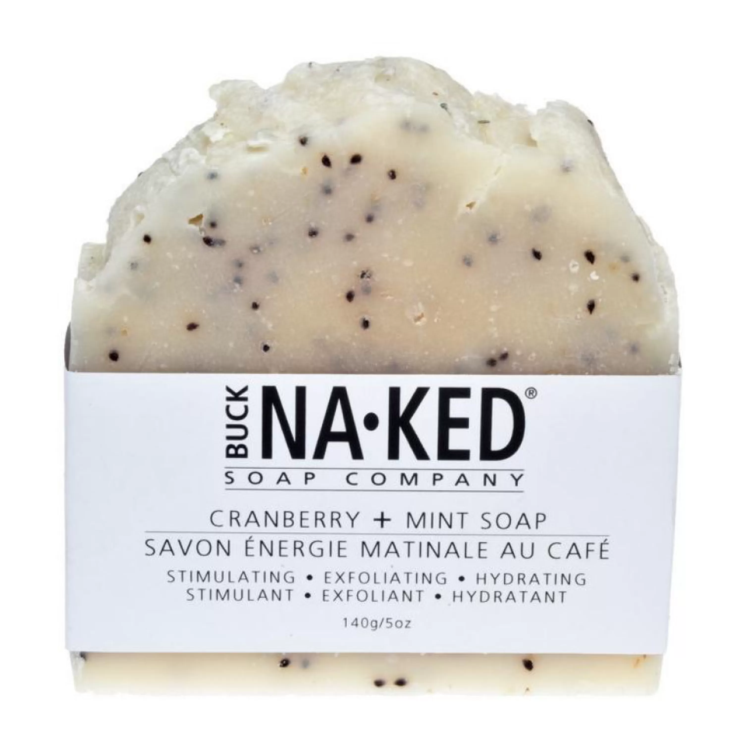 Fashion Buck Naked Soap Company Cranberry & Mint Soap