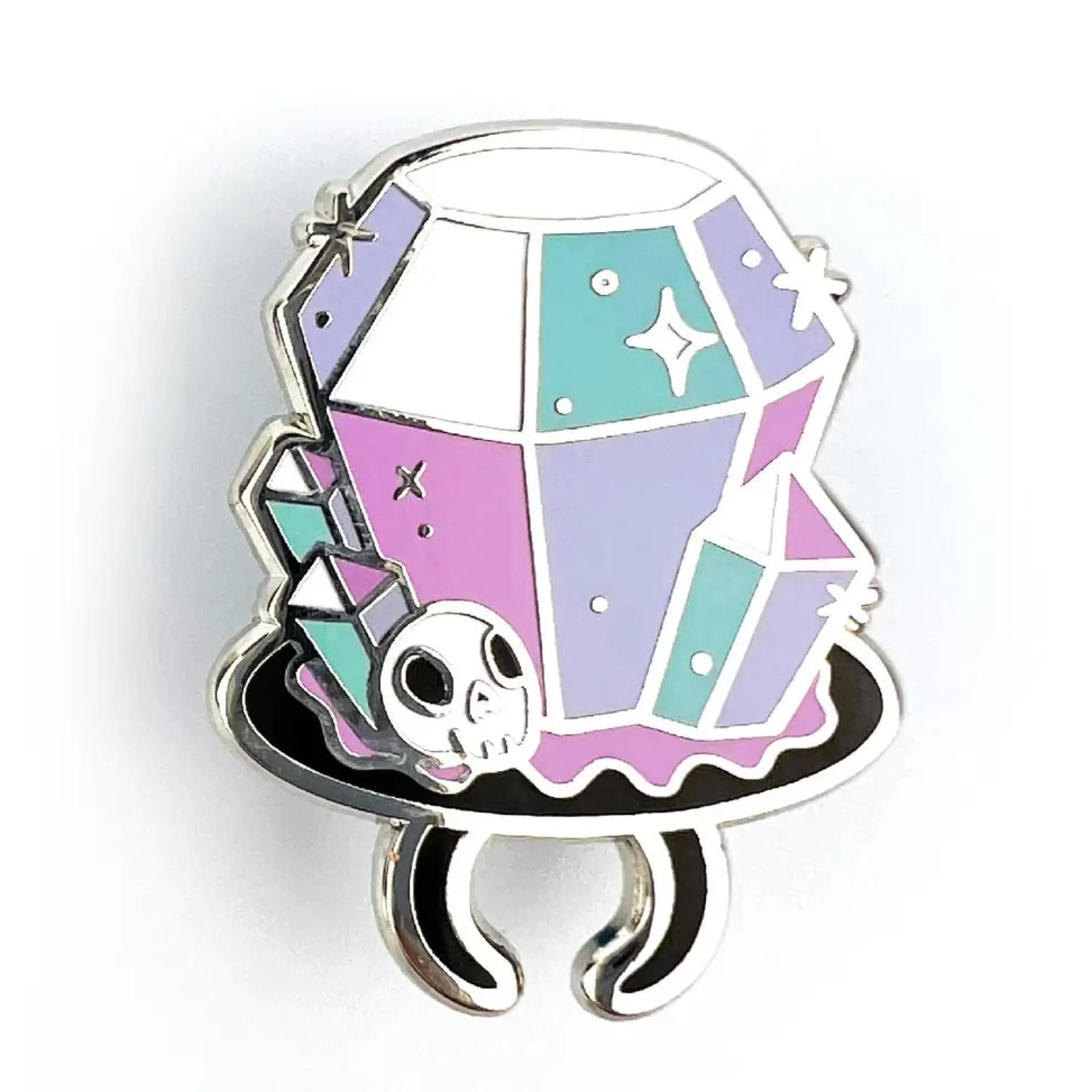 Cheap Band of Weirdos Crystal Pop Enamel Pin