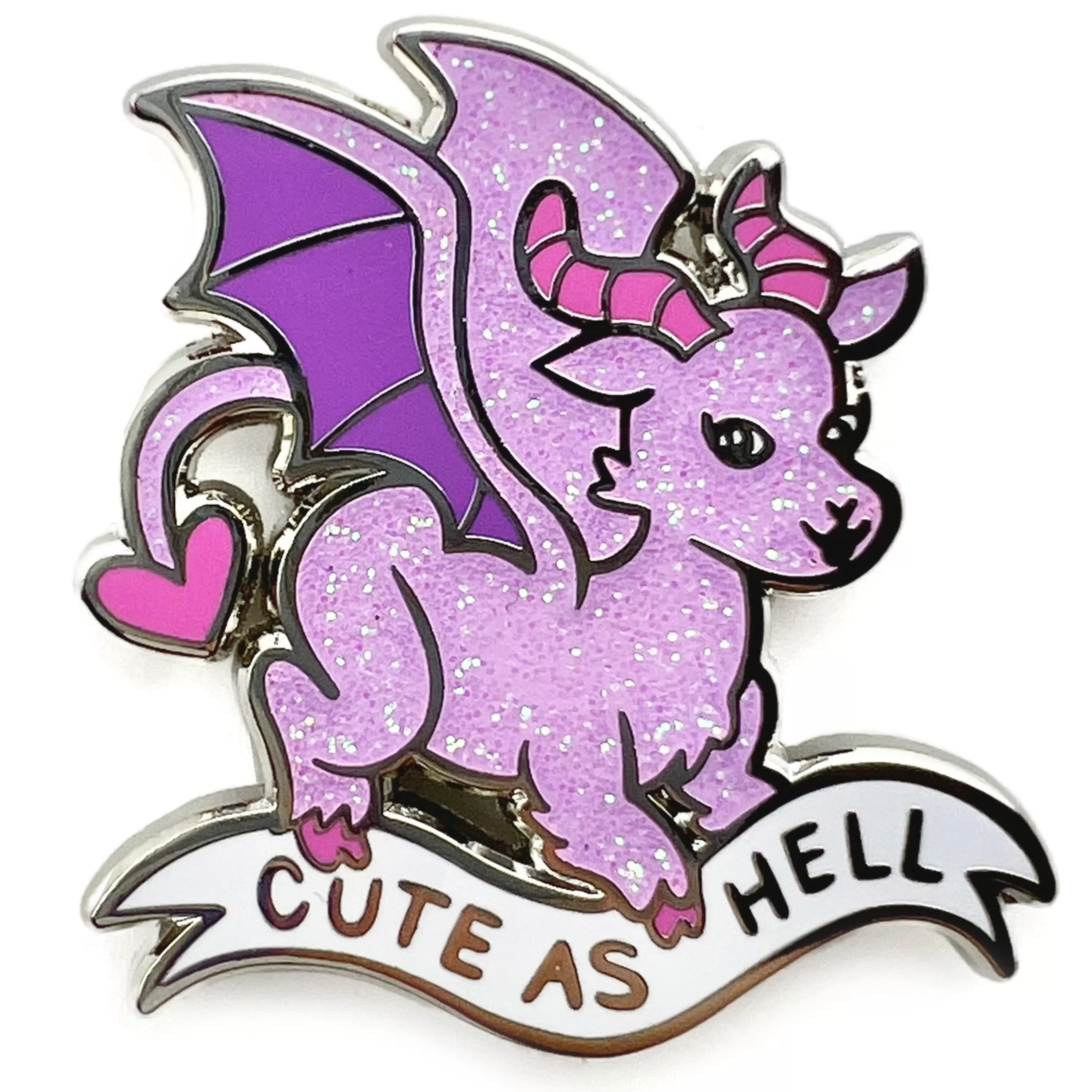 Discount Band of Weirdos Cute As Hell Enamel Pin