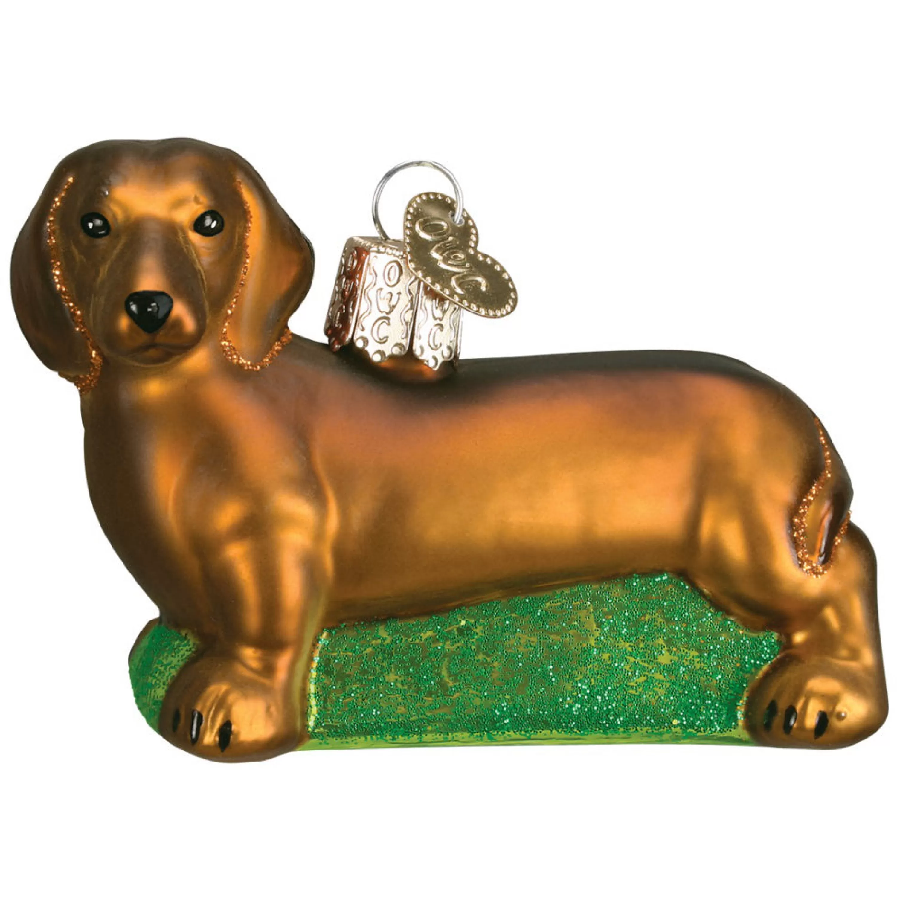 Old World Christmas Dachshund Short Hair Dog Ornament