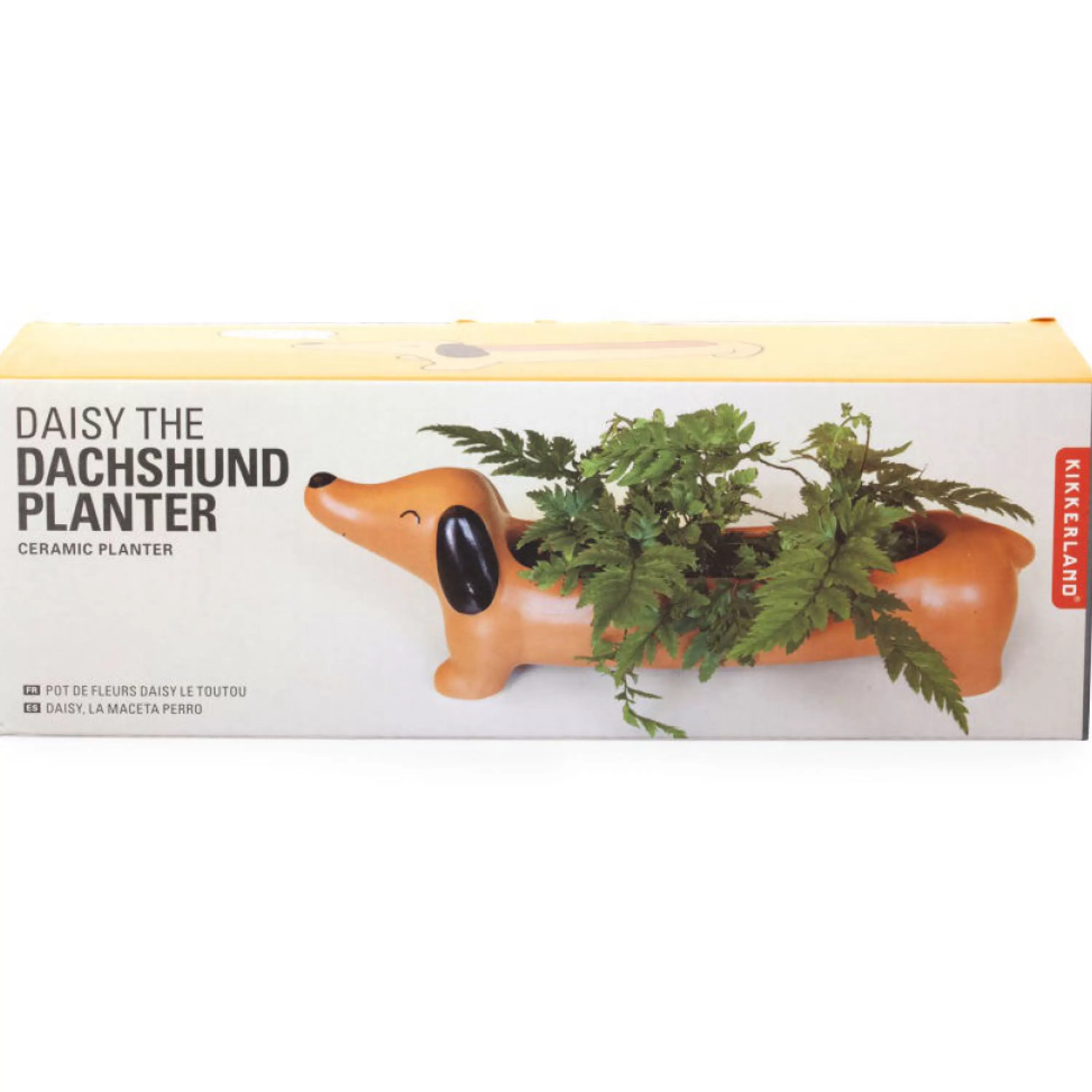 Store Kikkerland Daisy The Dachshund Planter