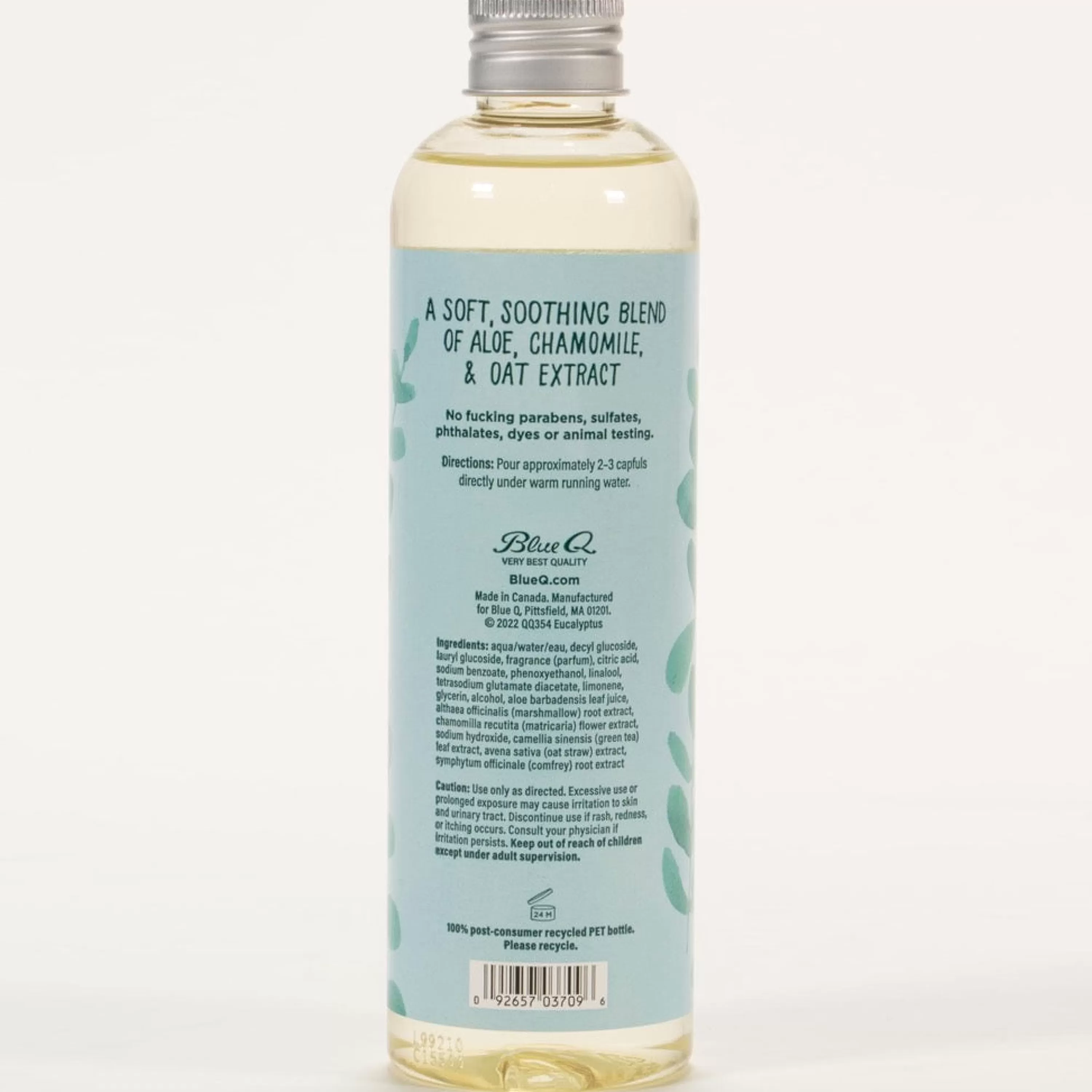 Clearance Blue Q Delicate Flower Eucalyptus Bubble Bath