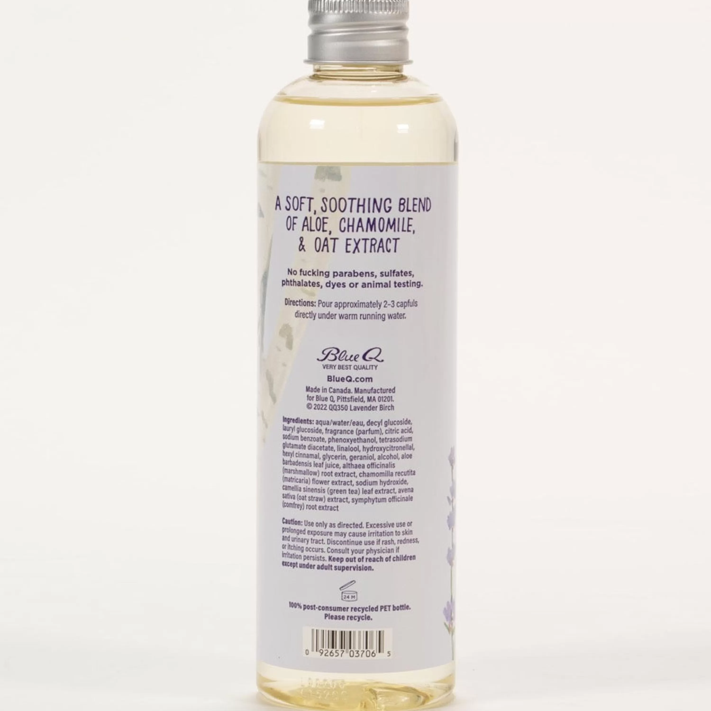 Store Blue Q Delicate Flower Lavender Birch Bubble Bath