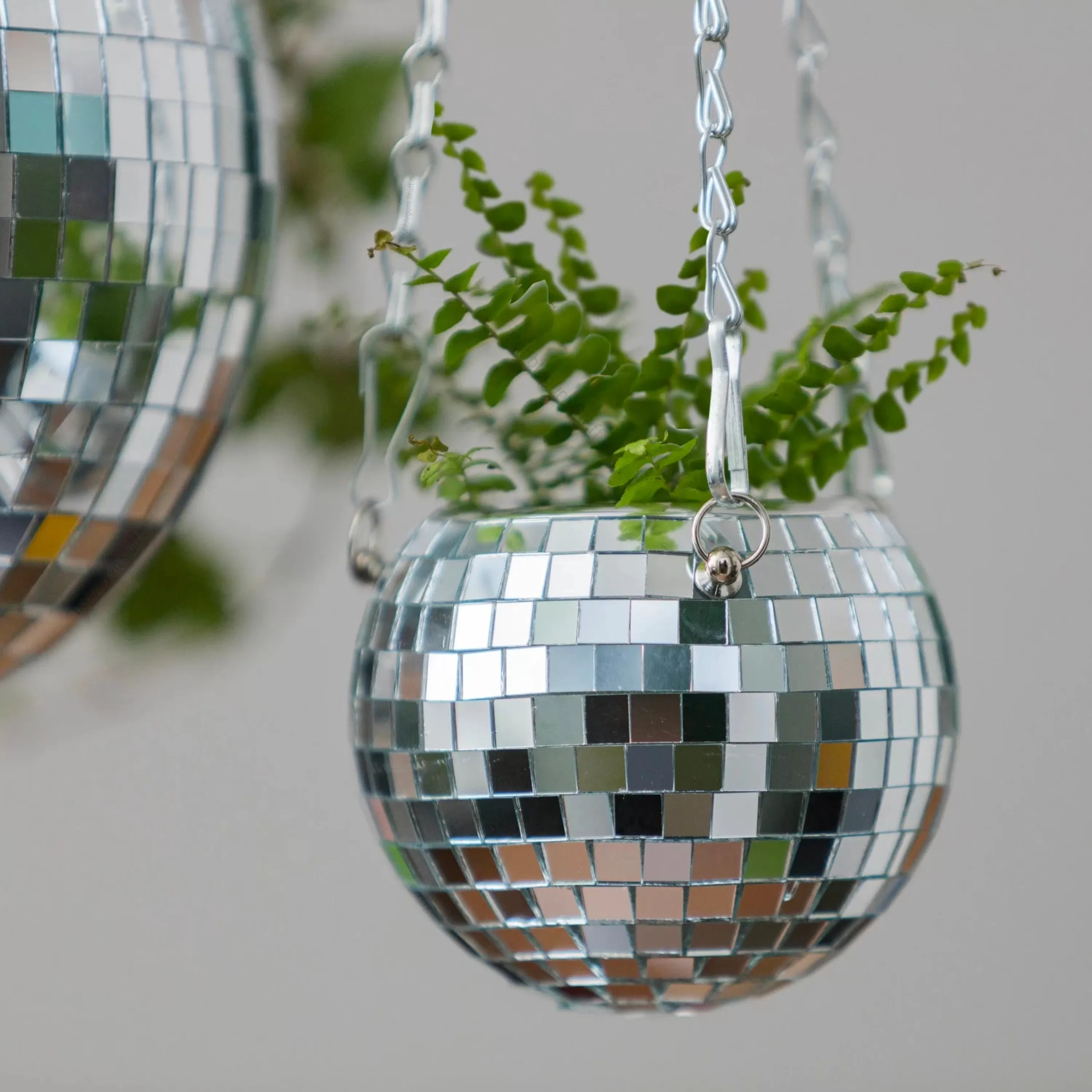 New Bubblegum Stuff Disco Ball Hanging Planter 4 Inch