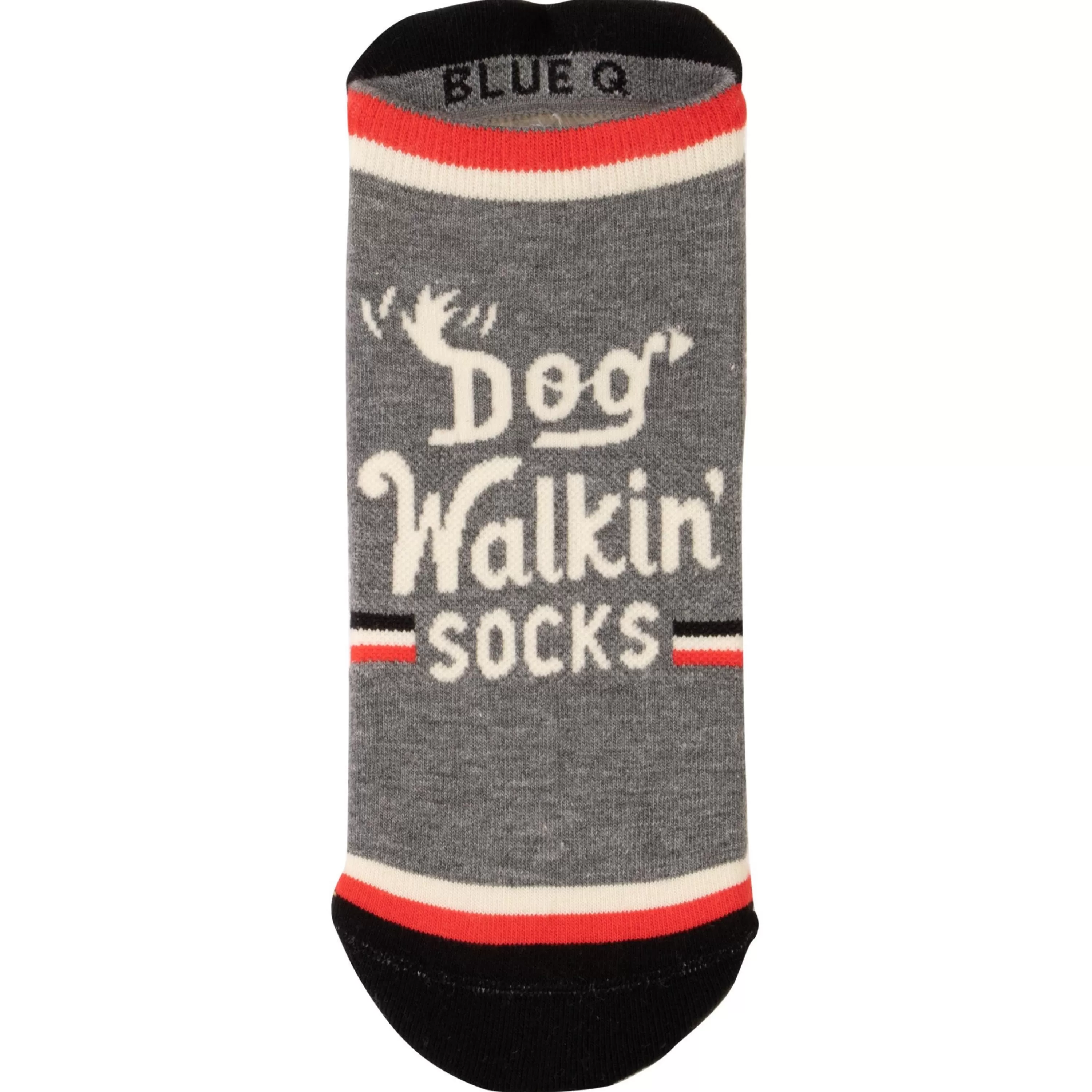 Online Blue Q Dog Walkin' Sneaker Socks